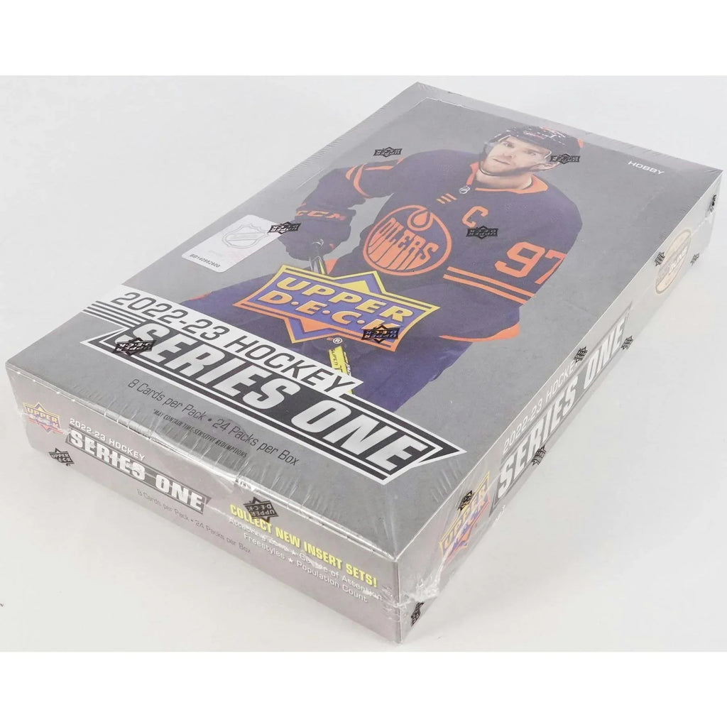 2022 23 Upper Deck Series 1 Hockey Hobby Box (Ships Sealed Only)