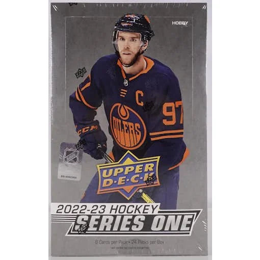 2022 23 Upper Deck Series 1 Hockey Hobby Box (Ships Sealed Only)