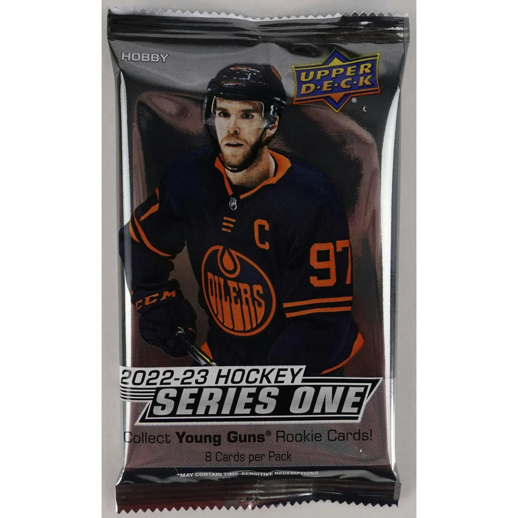 2022 23 Upper Deck Series 1 Hockey Hobby Box (Ships Sealed Only)