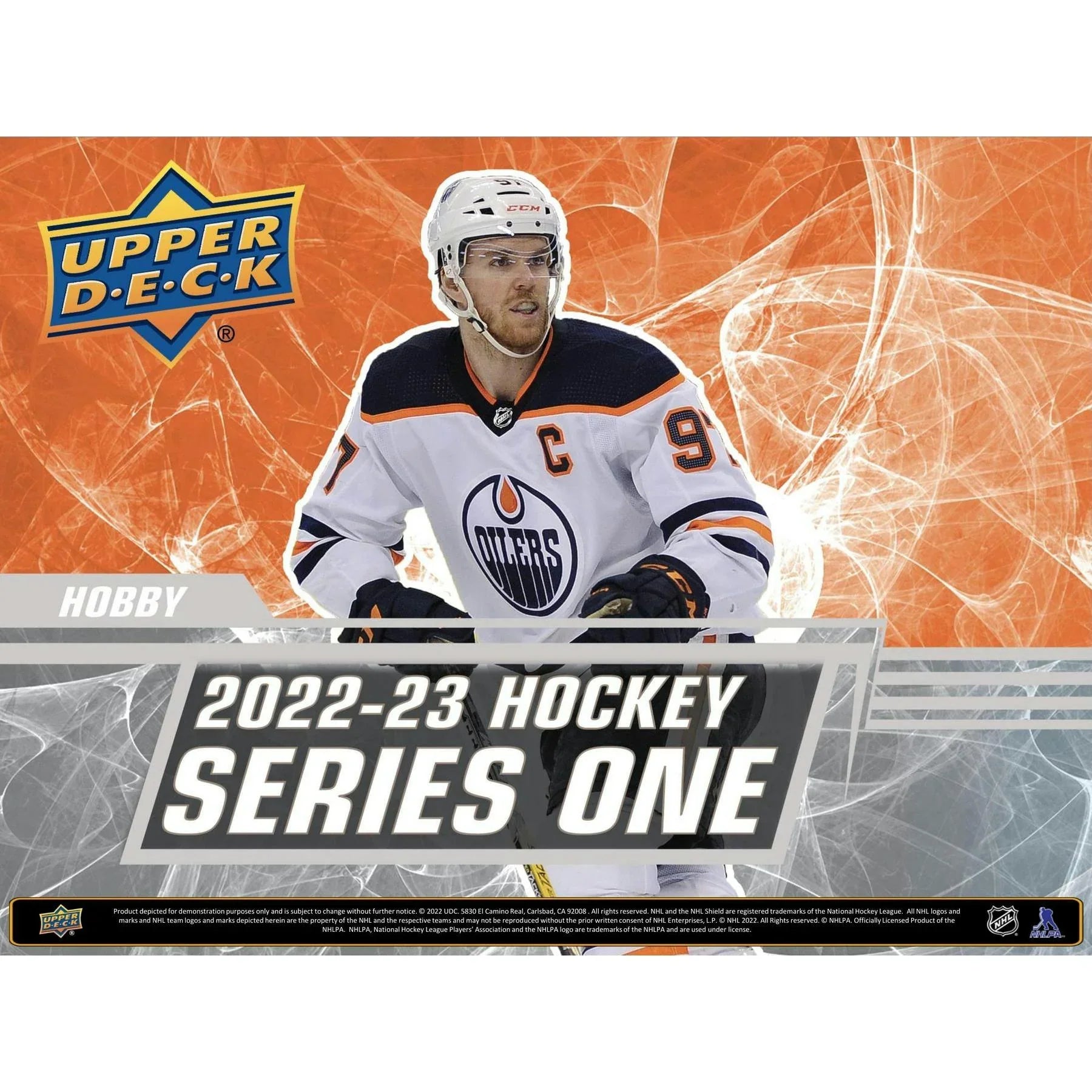 2022 23 Upper Deck Series 1 Hockey Hobby Box (Ships Sealed Only)