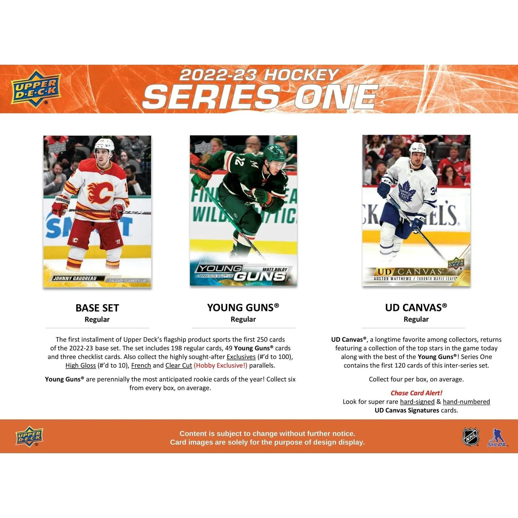 2022 23 Upper Deck Series 1 Hockey Hobby Box (Ships Sealed Only)