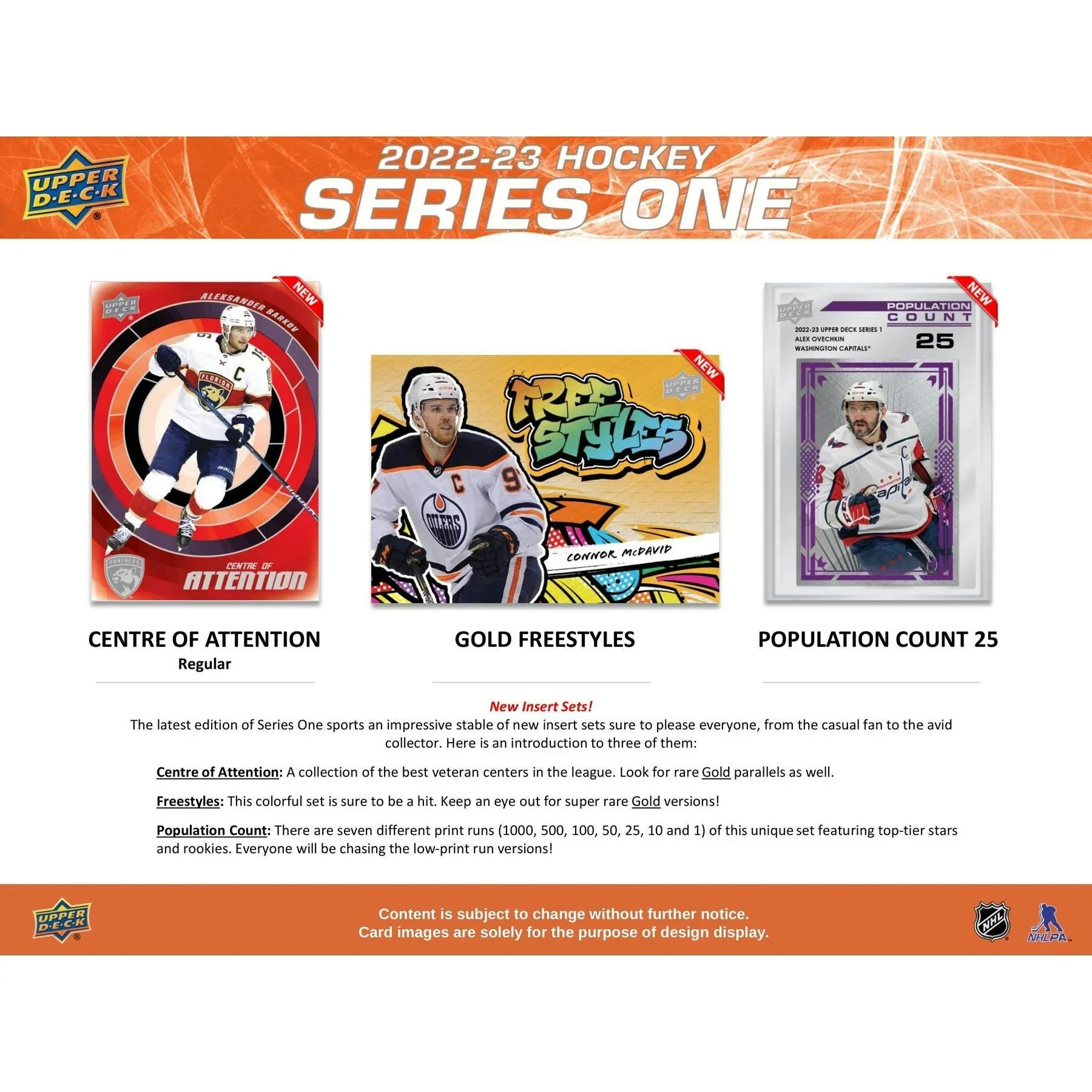 2022 23 Upper Deck Series 1 Hockey Hobby 12 Box Case (Ships Sealed Only)