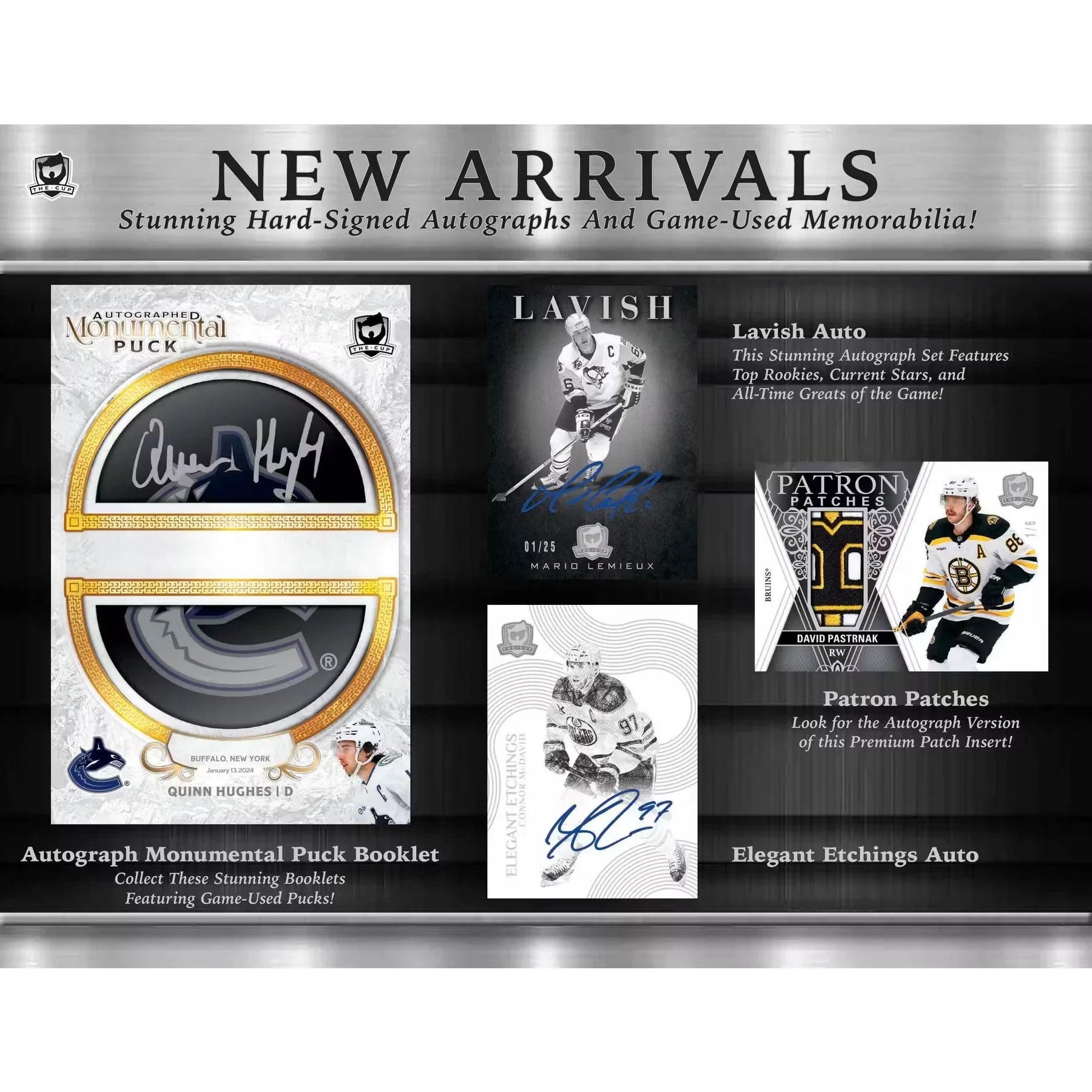 2024 25 Upper Deck The Cup Hockey Hobby 6 Box Case (Ships Sealed Only)