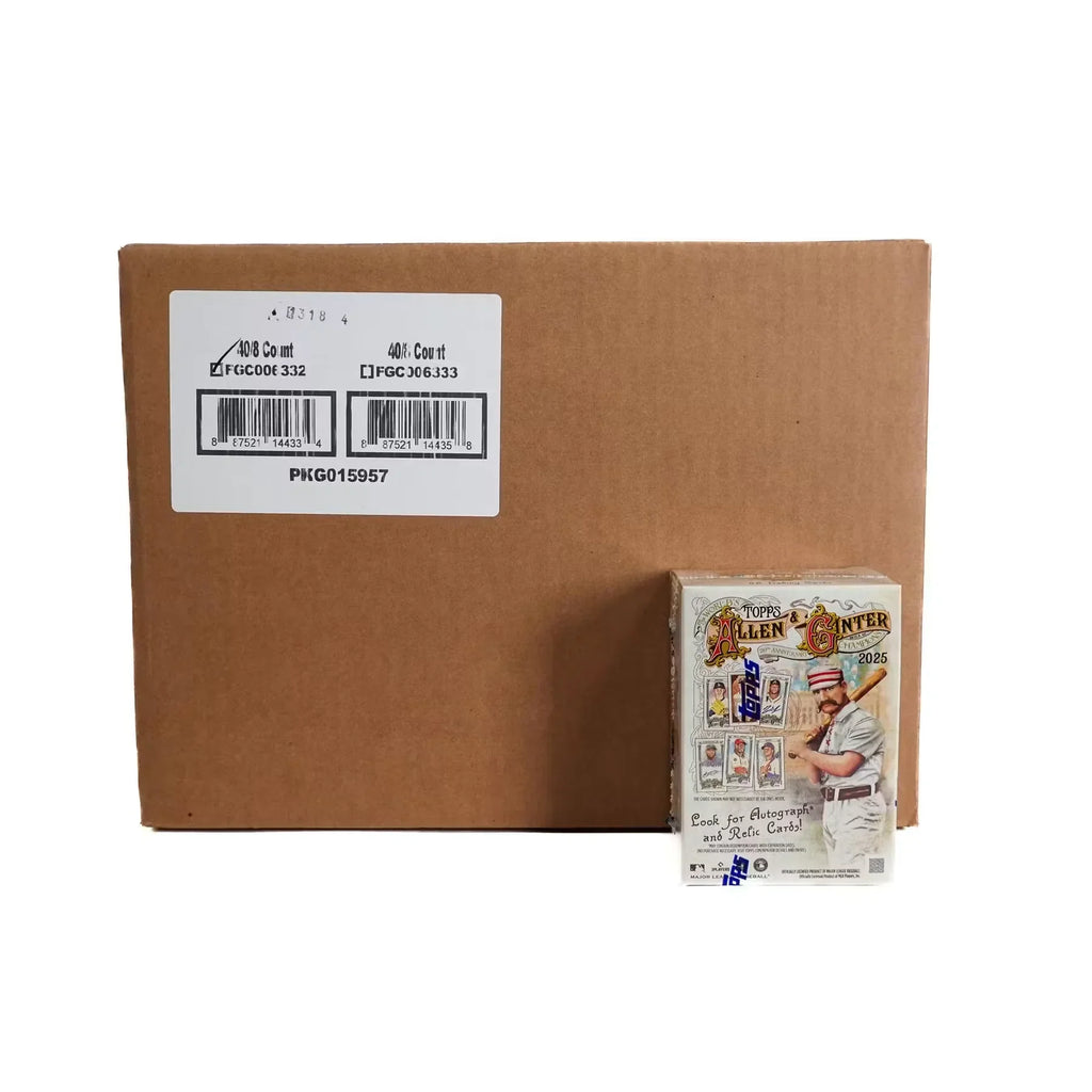 2025 Topps Allen & Ginter Baseball Blaster 40-Box Case (Ships Sealed Only) - D
