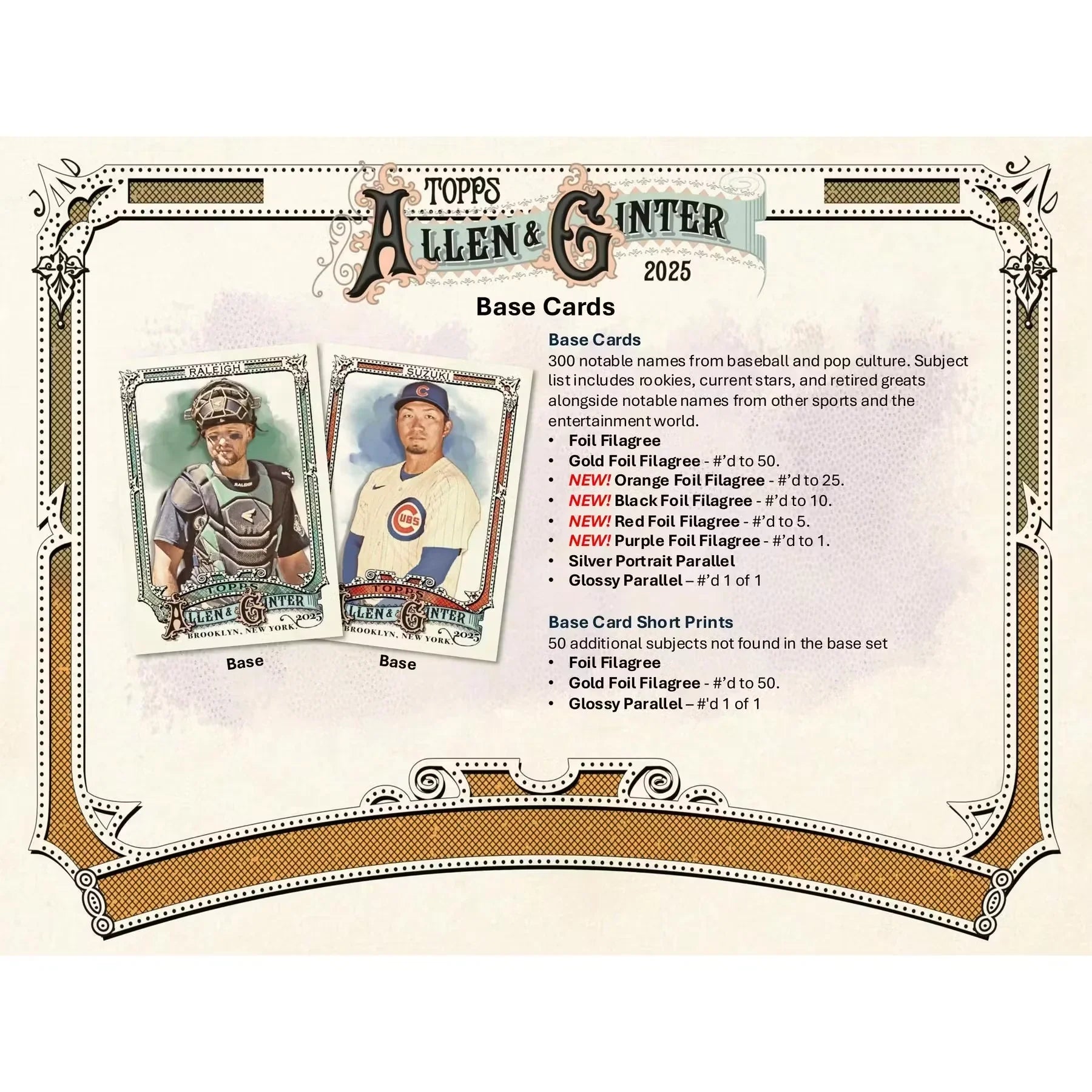 2025 Topps Allen & Ginter Baseball Blaster 40-Box Case (Ships Sealed Only) - D