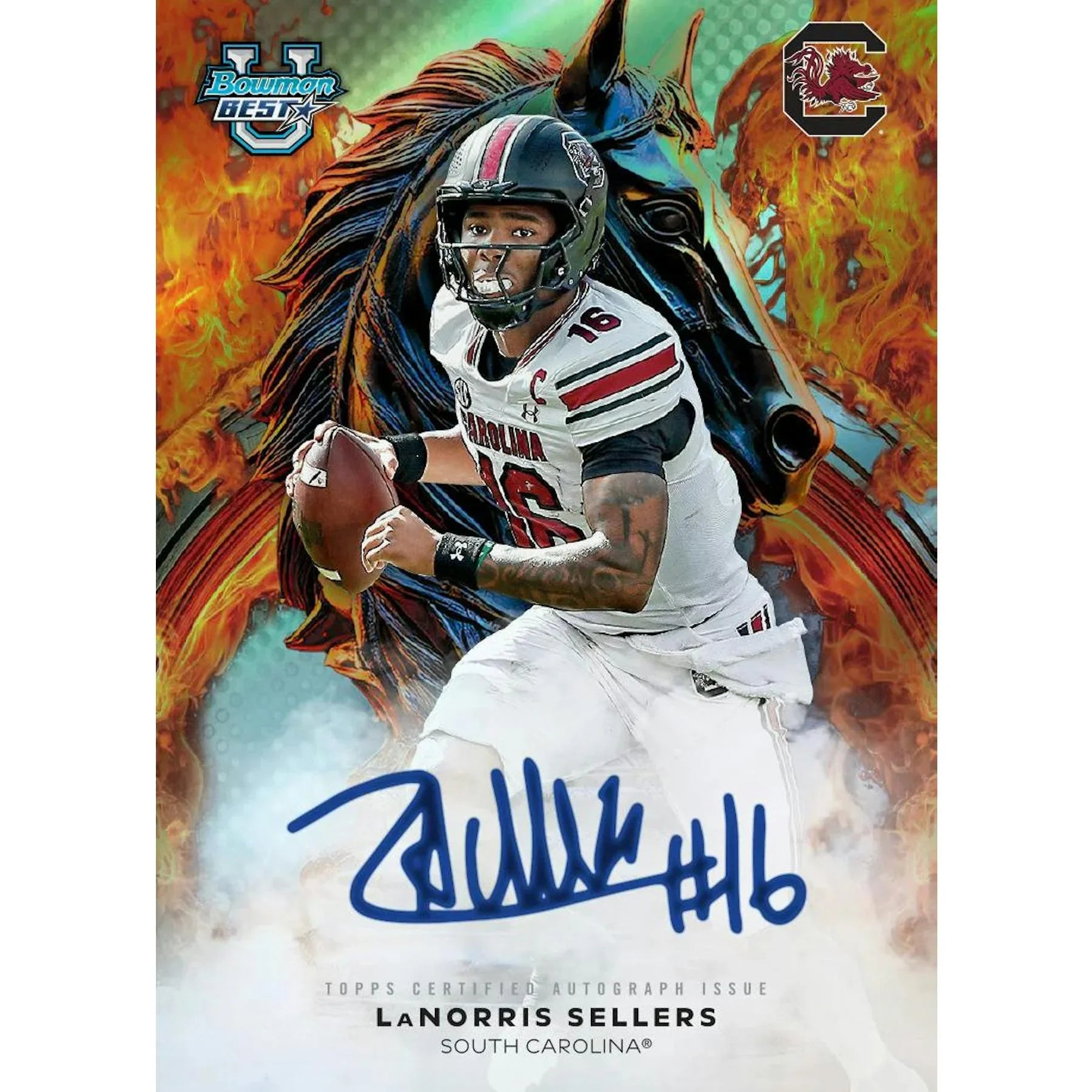2025 Bowman University Best Football Hobby 12 Box Case (Ships Sealed Only)
