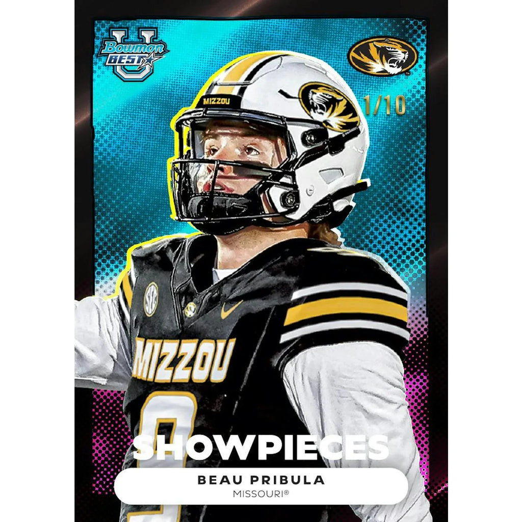 2025 Bowman University Best Football Hobby 12 Box Case (Ships Sealed Only)