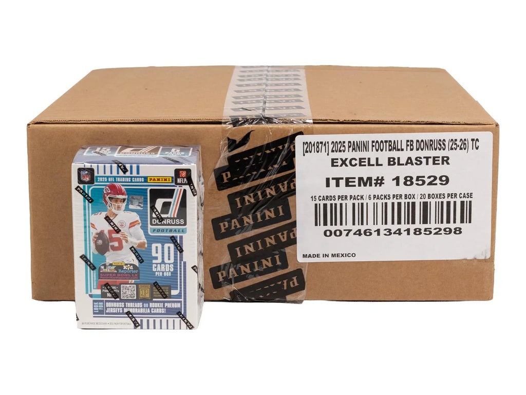 2025 Panini Donruss Football Blaster 20 Box Case Red Hot Rookies (Ships Sealed Only)
