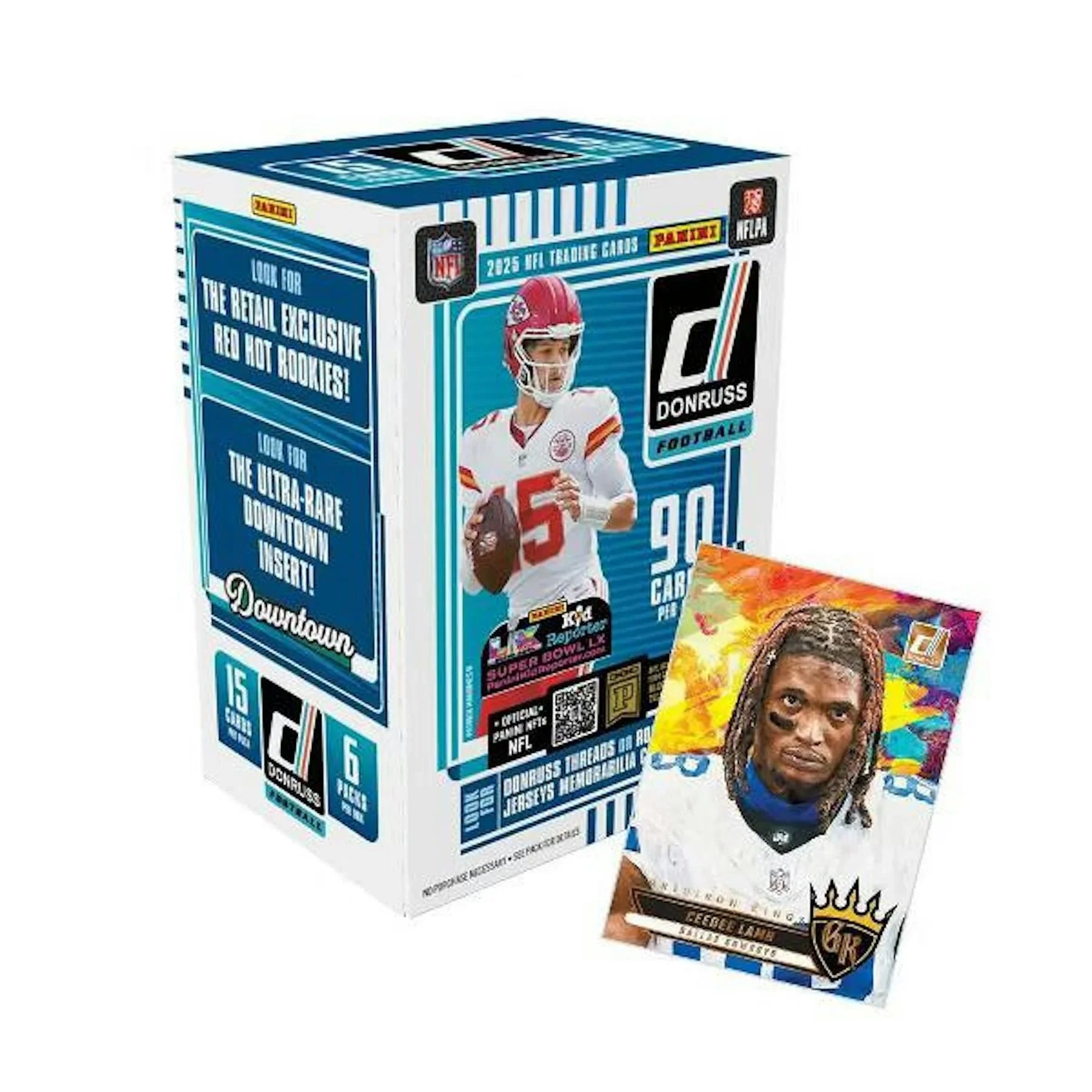 2025 Panini Donruss Football Blaster 20 Box Case Red Hot Rookies (Ships Sealed Only)