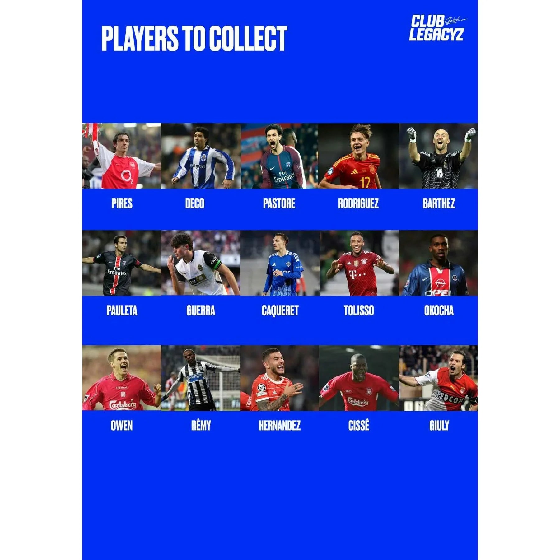 2025 Club Legacyz Icons Soccer Second Edition Hobby Box (Ships Sealed Only)