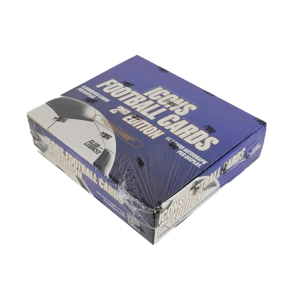 2025 Club Legacyz Icons Soccer Second Edition Hobby Box (Ships Sealed Only)