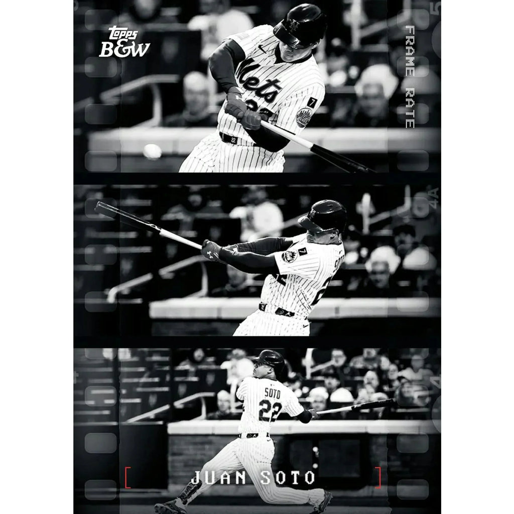 2025 Topps Black and White Baseball Collector Box (Ships Sealed Only)