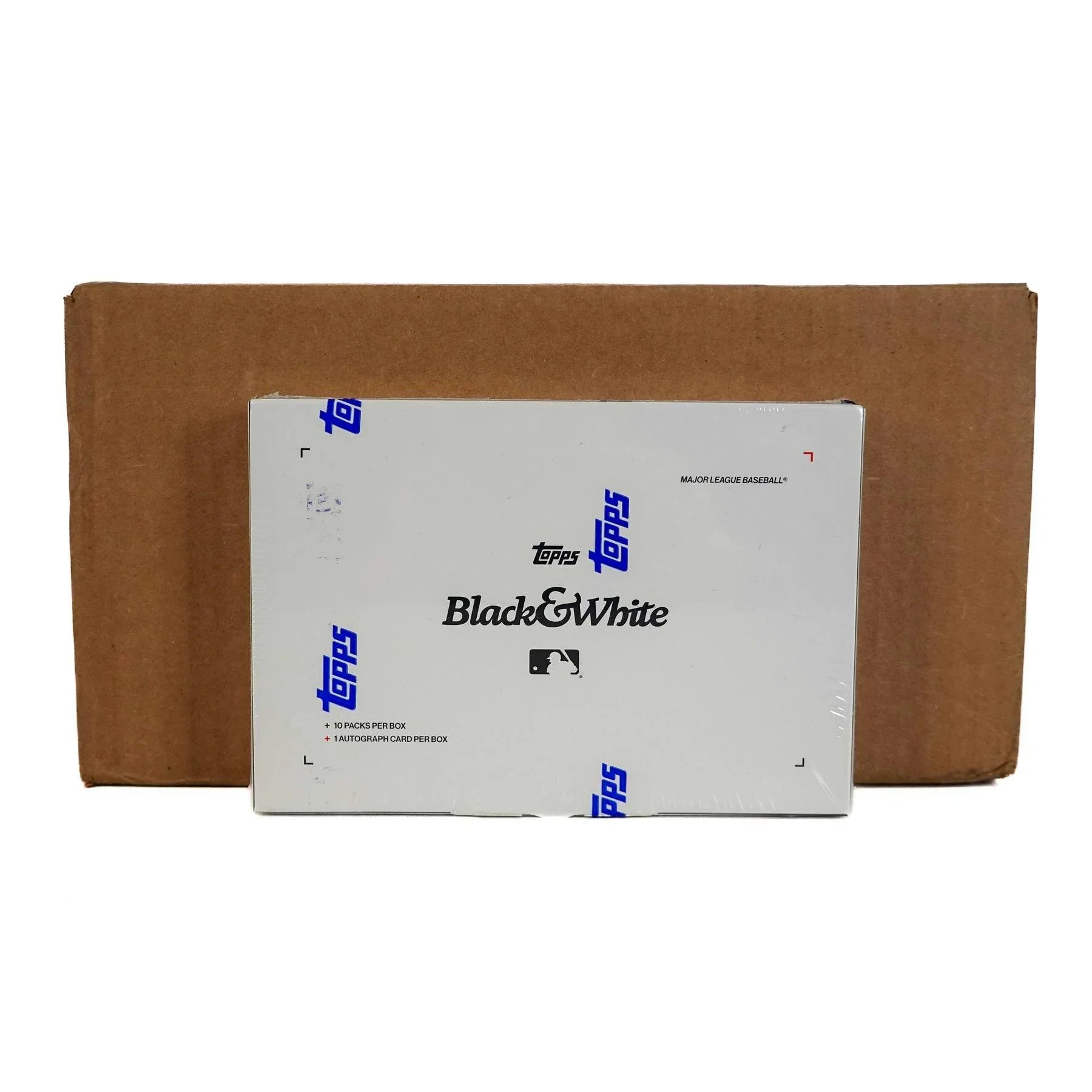 2025 Topps Black and White Baseball Collector 10 Box Case (Ships Sealed Only)