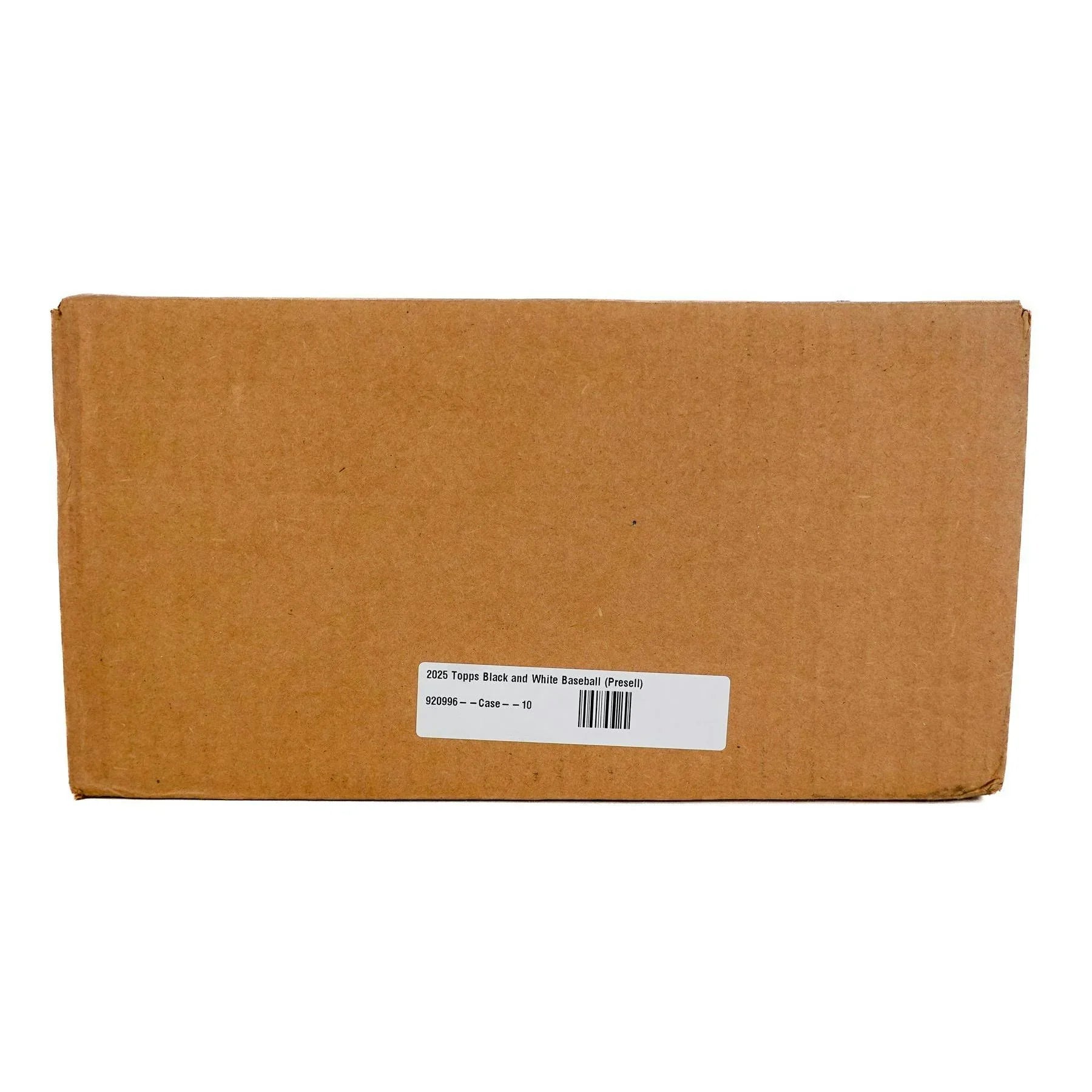2025 Topps Black and White Baseball Collector 10 Box Case (Ships Sealed Only)