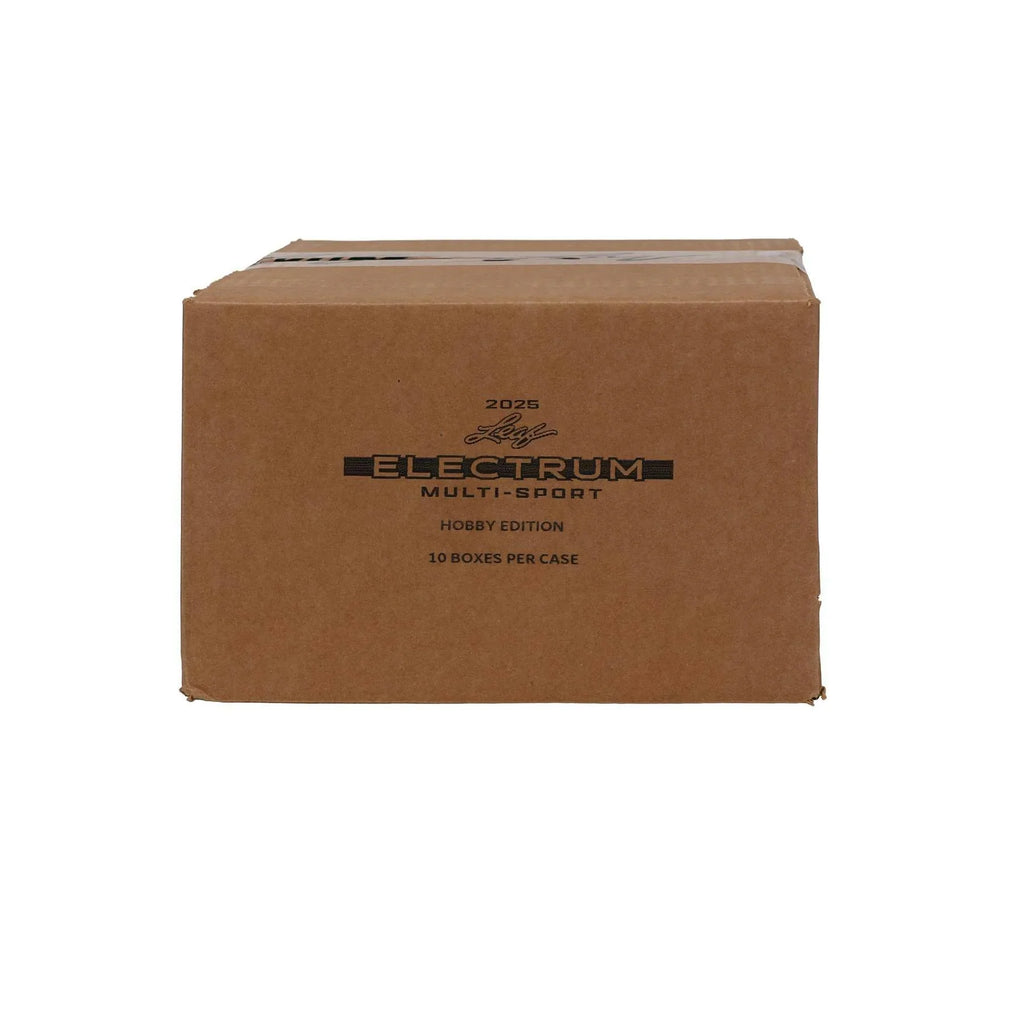 2025 Leaf Electrum Multisport Hobby 10 Box Case (Ships Sealed Only)