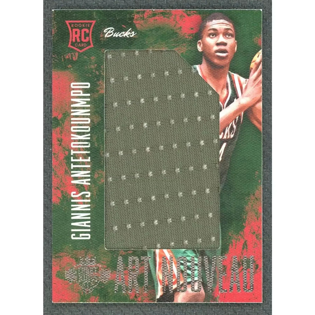 Giannis Antetokounmpo 2013-14 Panini Court Kings Rookie Patch Card | Art Nouveau/325