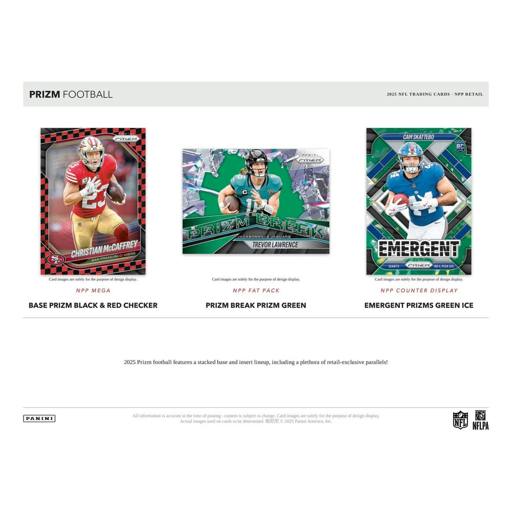 2025 Panini Prizm Football Blaster 20 Box Case Lazer Prizms (Ships Sealed Only)