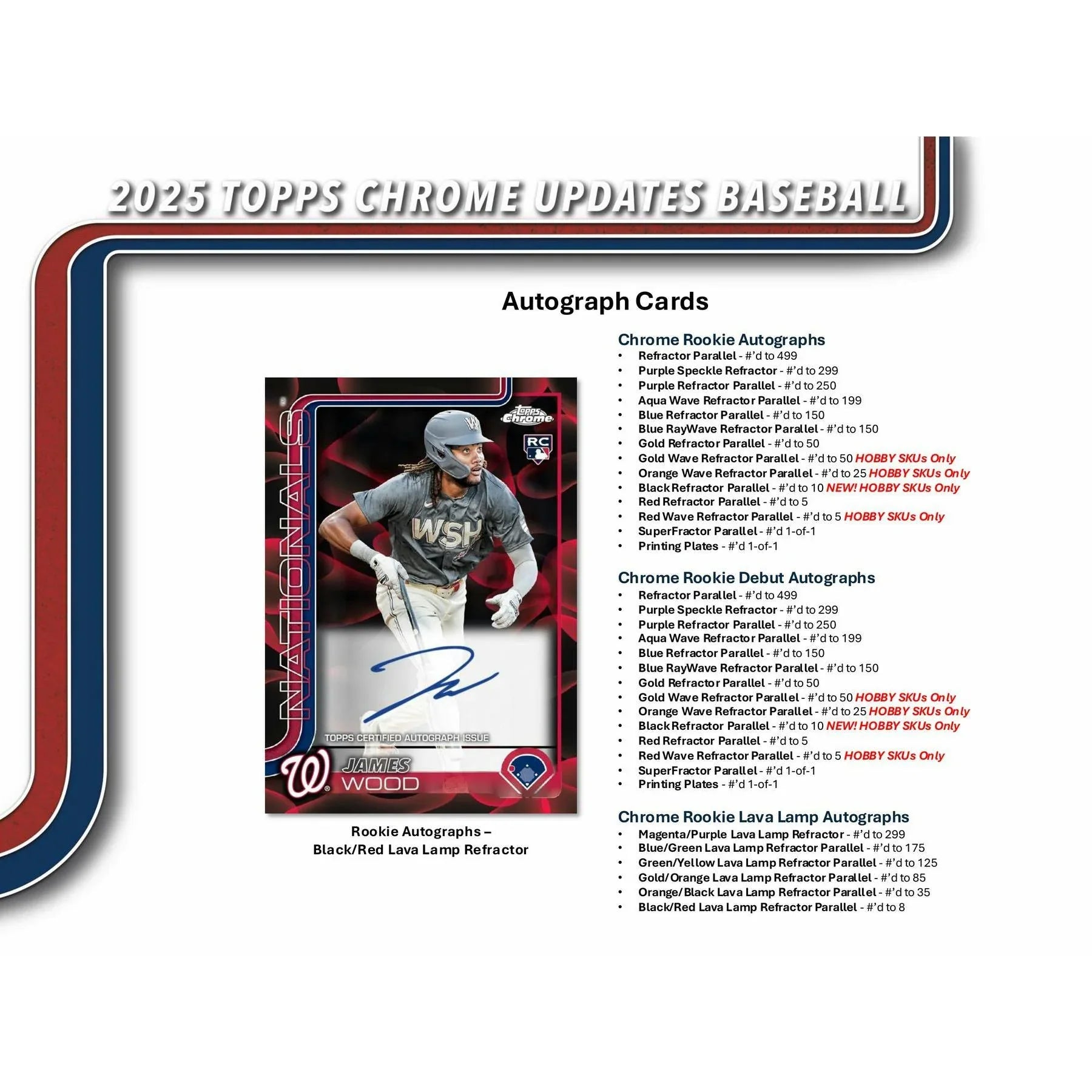 2025 Topps Chrome Update Series Baseball Hobby Jumbo Box (Ships Sealed Only)