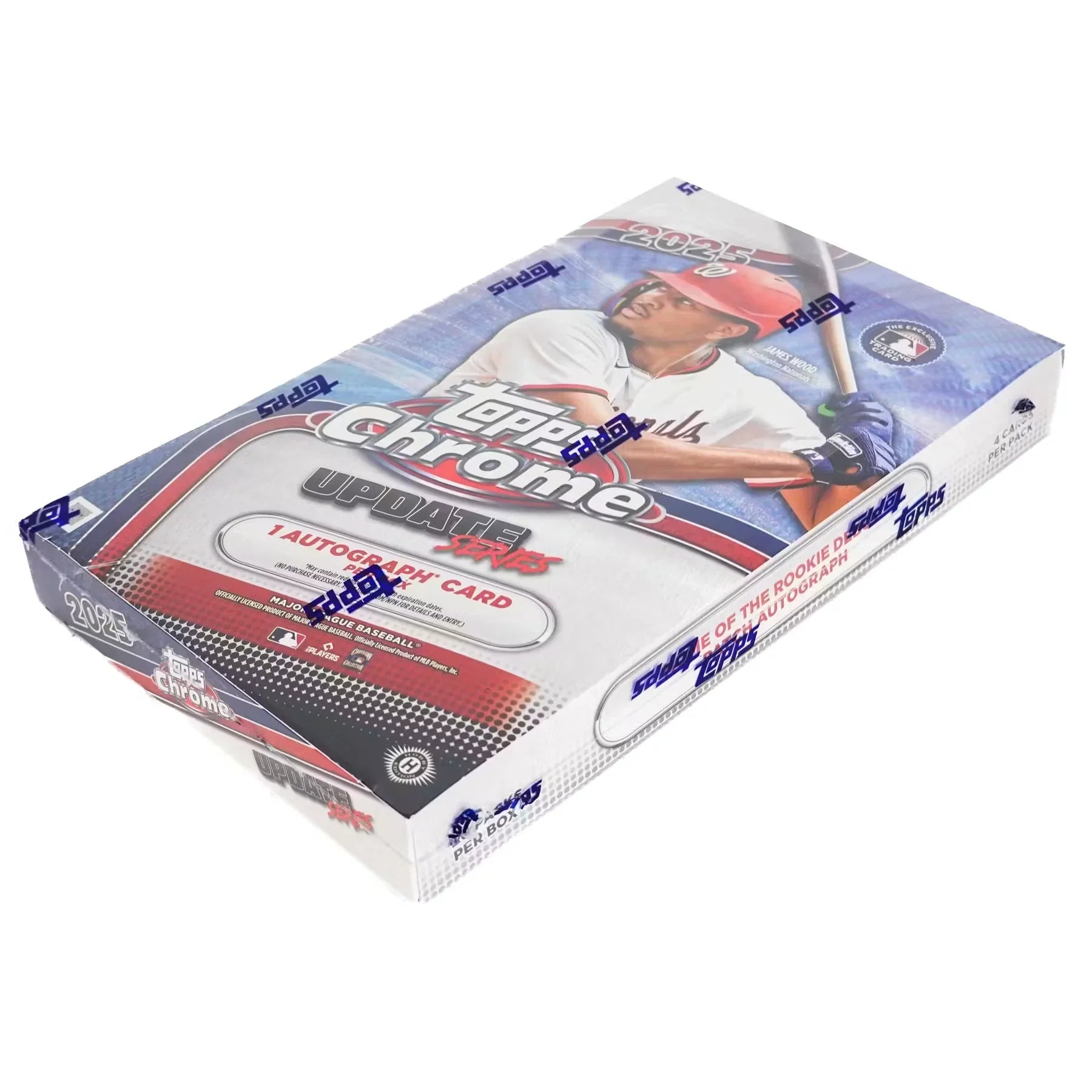 2025 Topps Chrome Update Series Baseball Hobby Box (Ships Sealed Only)