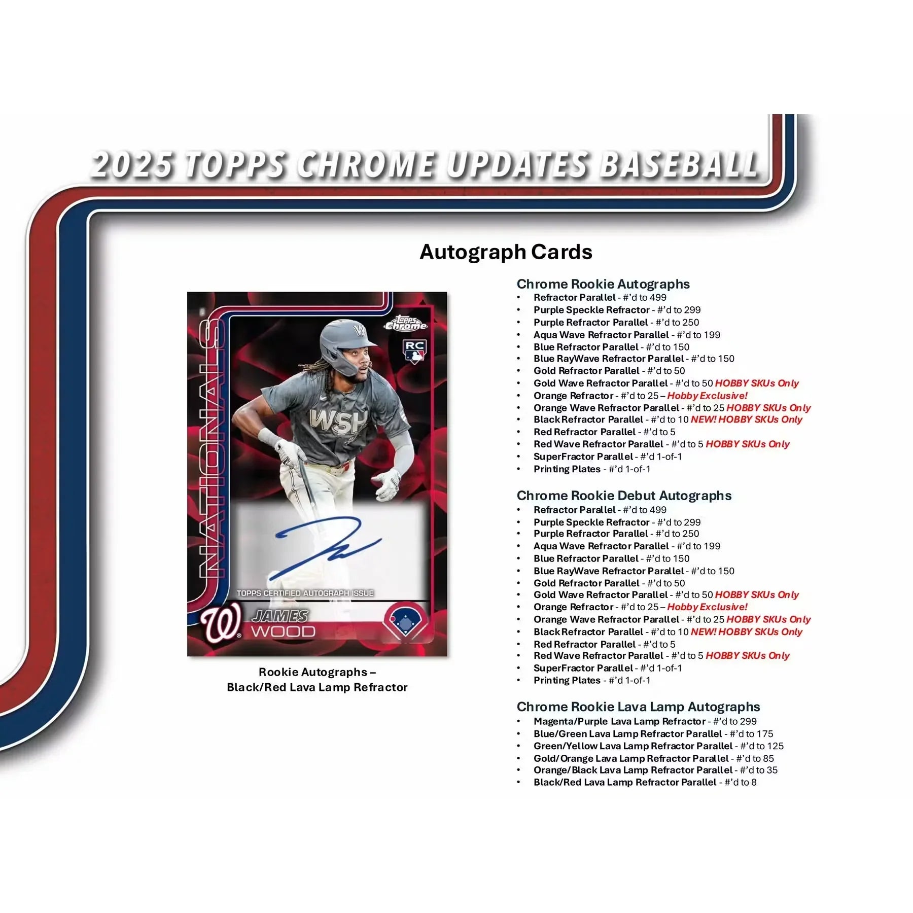 2025 Topps Chrome Update Series Baseball Hobby Box (Ships Sealed Only)