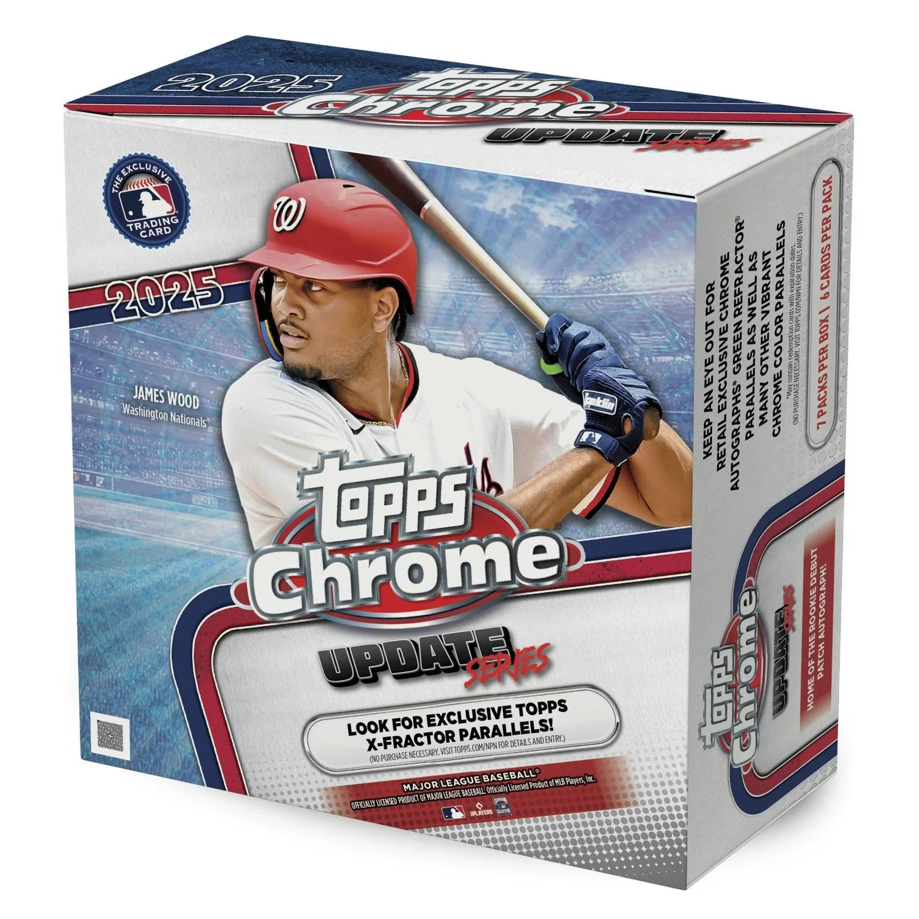 2025 Topps Chrome Update Series Baseball Mega 20 Box Case (Ships Sealed Only) - D2