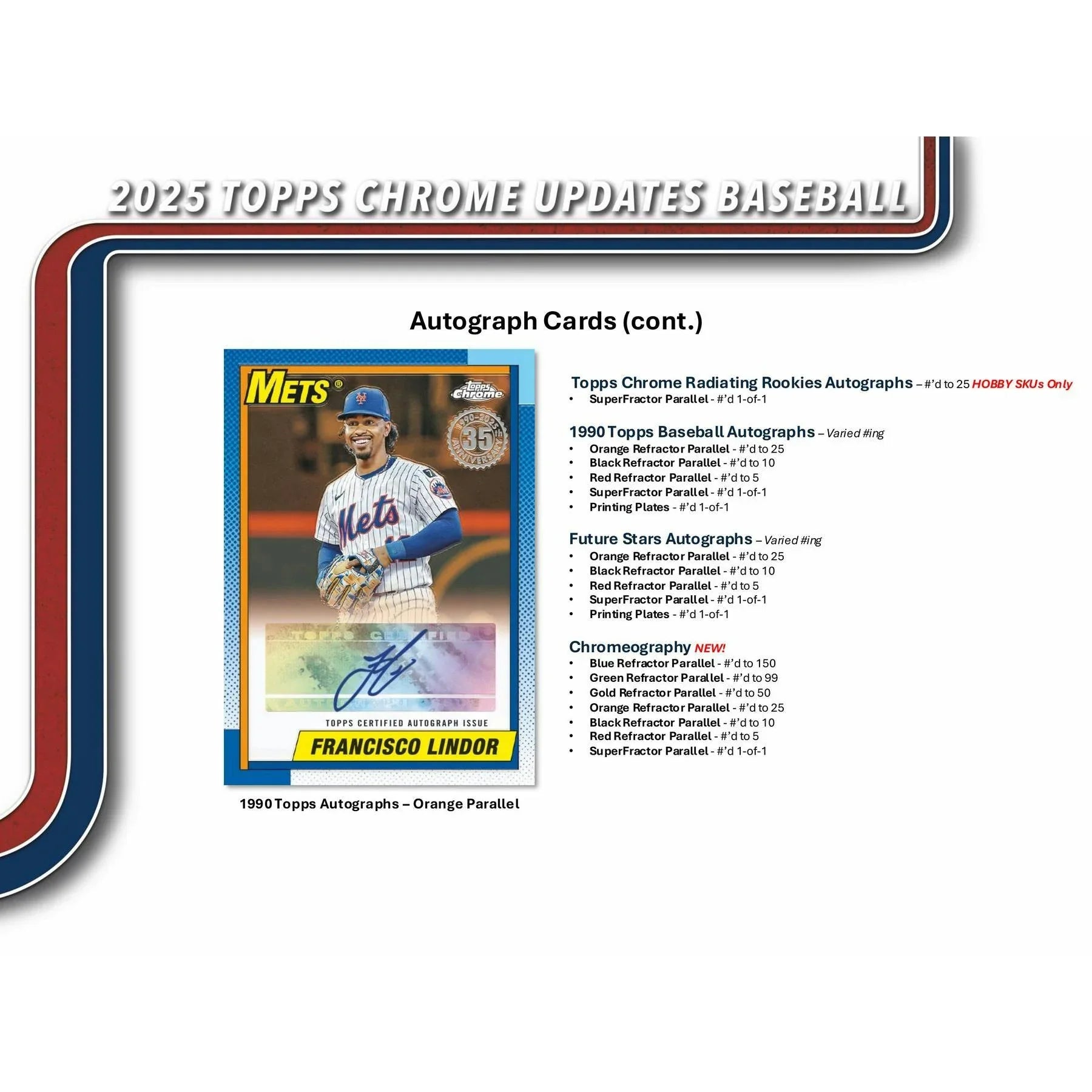 2025 Topps Chrome Update Series Baseball Breaker Delight Box (Ships Sealed Only)
