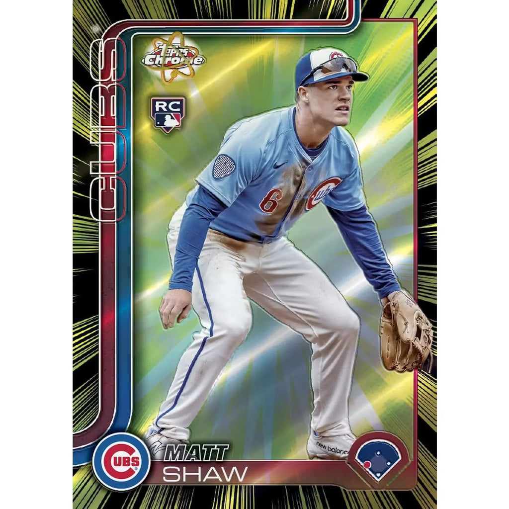 2025 Topps Chrome Update Series Baseball Breaker Delight Box (Ships Sealed Only)
