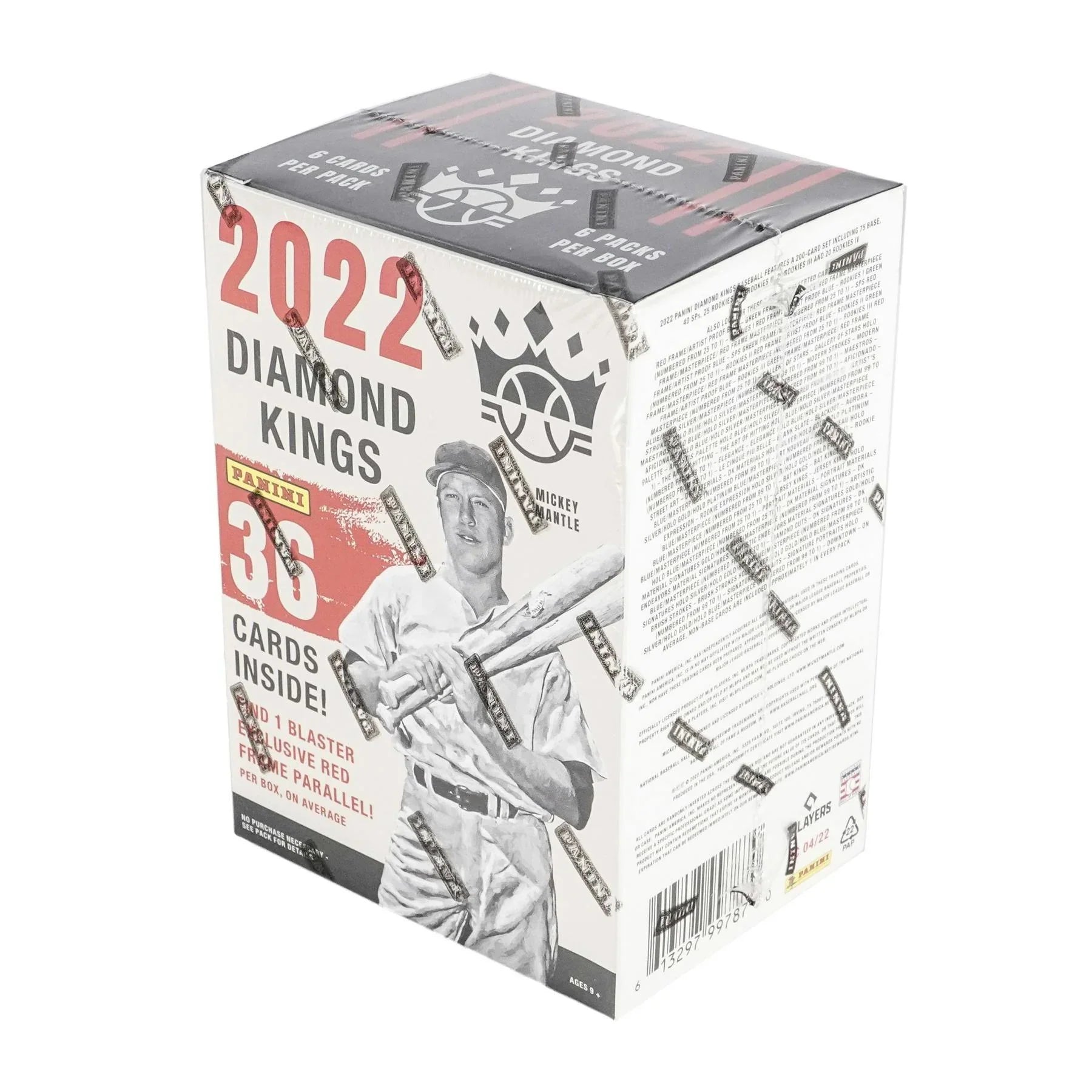 2022 Panini Diamond Kings Baseball Blaster Box (Ships Sealed Only)