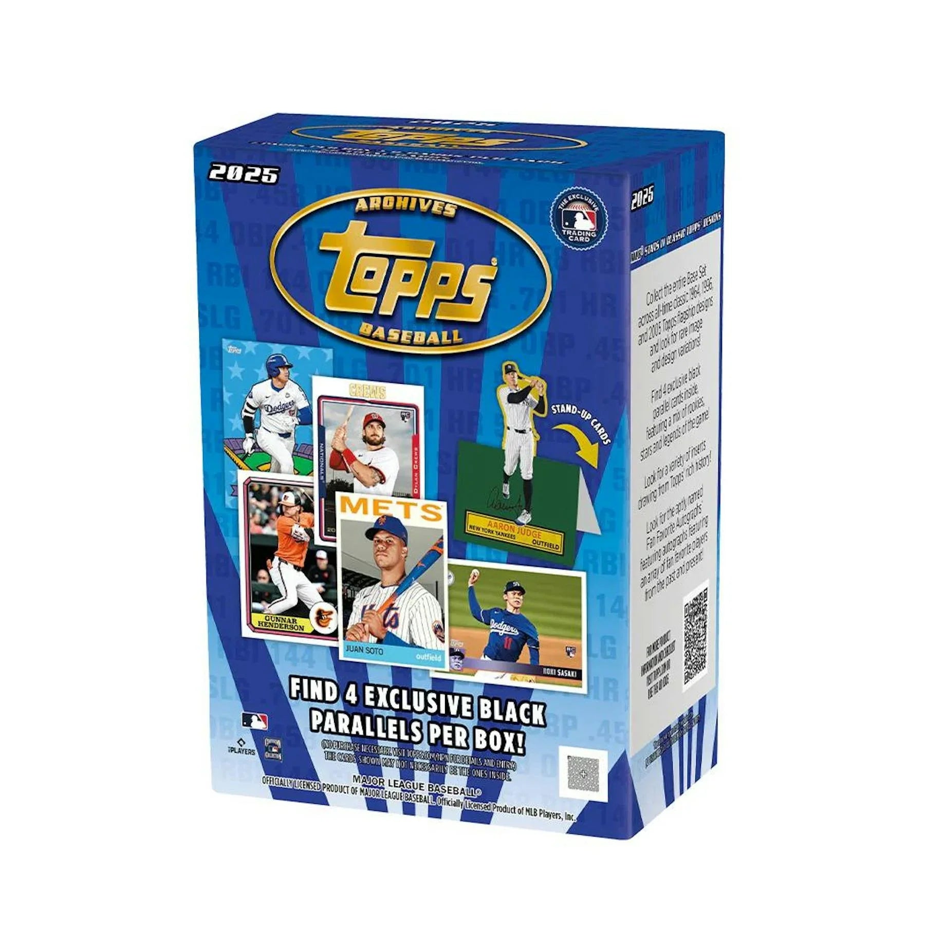 2025 Topps Archives Baseball Blaster 40 Box Case (Ships Sealed Only)