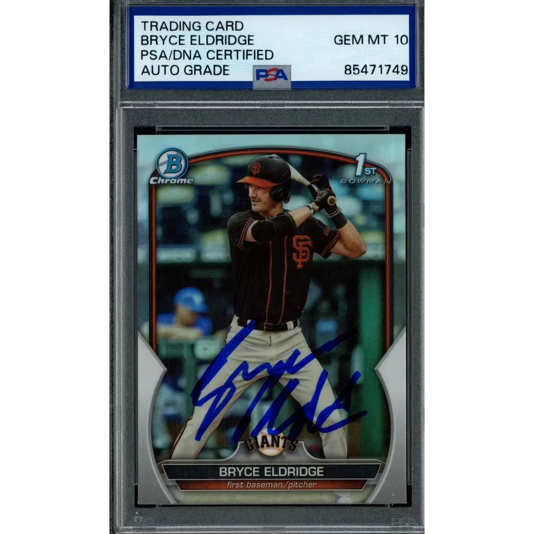 2025 Hit Parade 1st Bowman Edition Series 3 Autographed Slabbed Baseball Hobby Box (Ships Sealed Only)