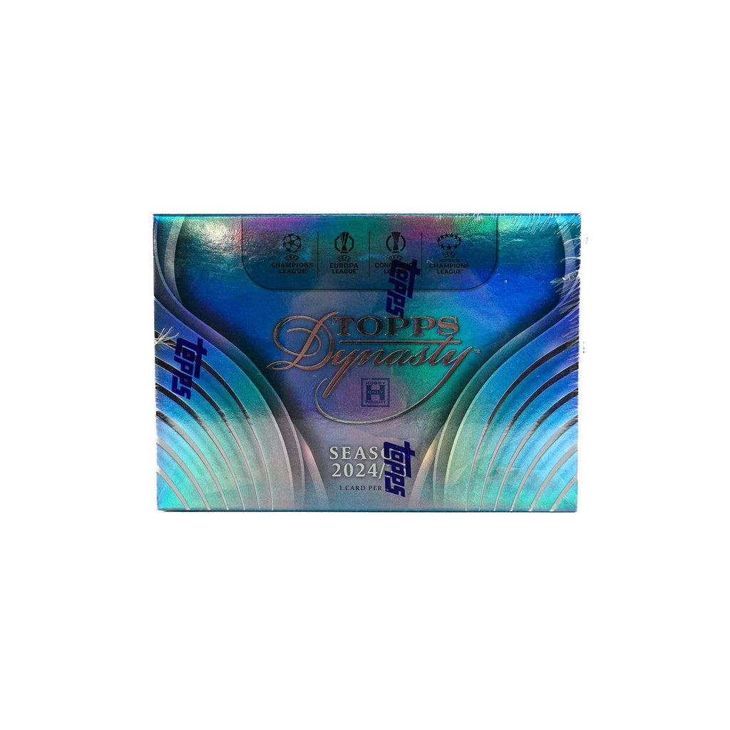 2025 Topps Dynasty UEFA Club Competitions Soccer Hobby Box (Ships Sealed Only)