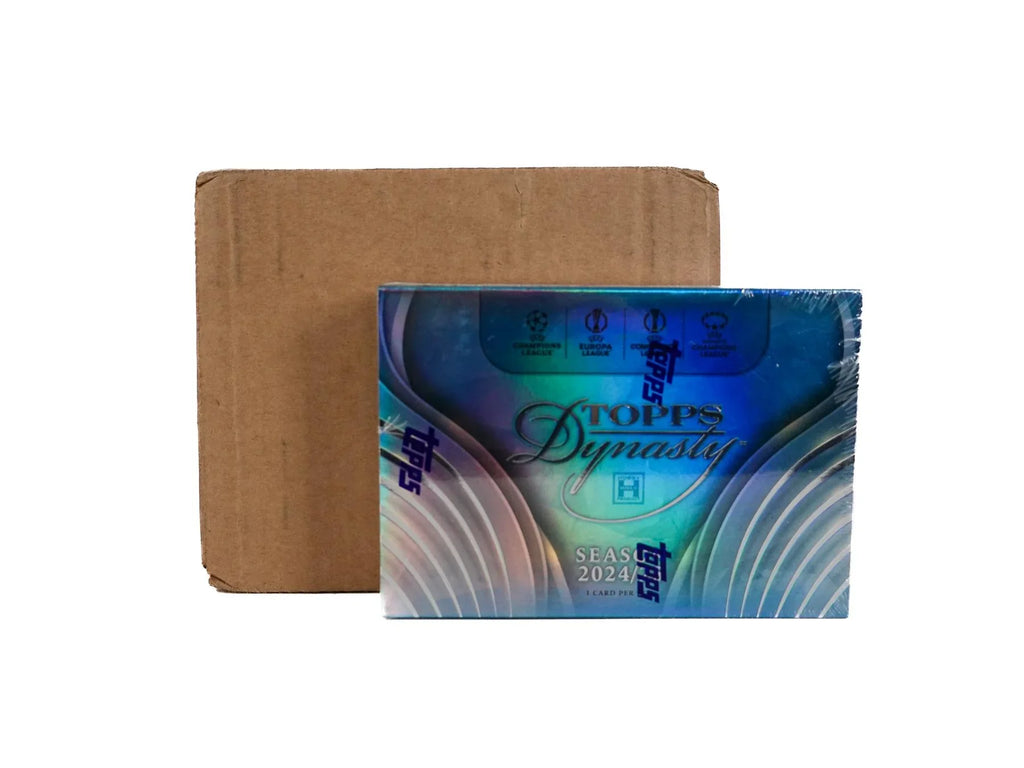 2025 Topps Dynasty UEFA Club Competitions Soccer Hobby 5 Box Case (Ships Sealed Only)