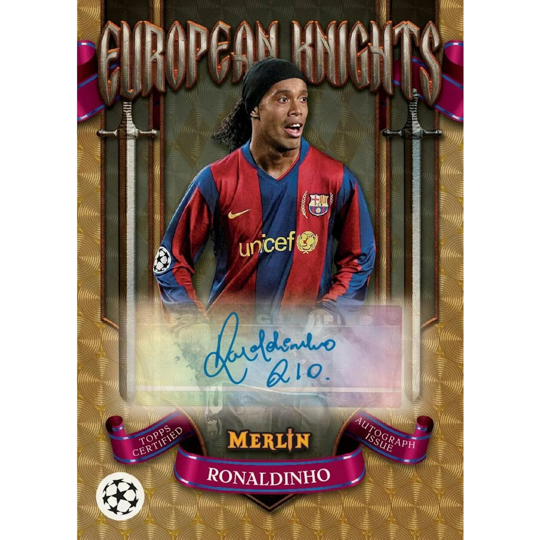 2024 25 Topps Chrome Merlin UEFA Club Competitions Soccer Blaster Box (Ships Sealed Only)