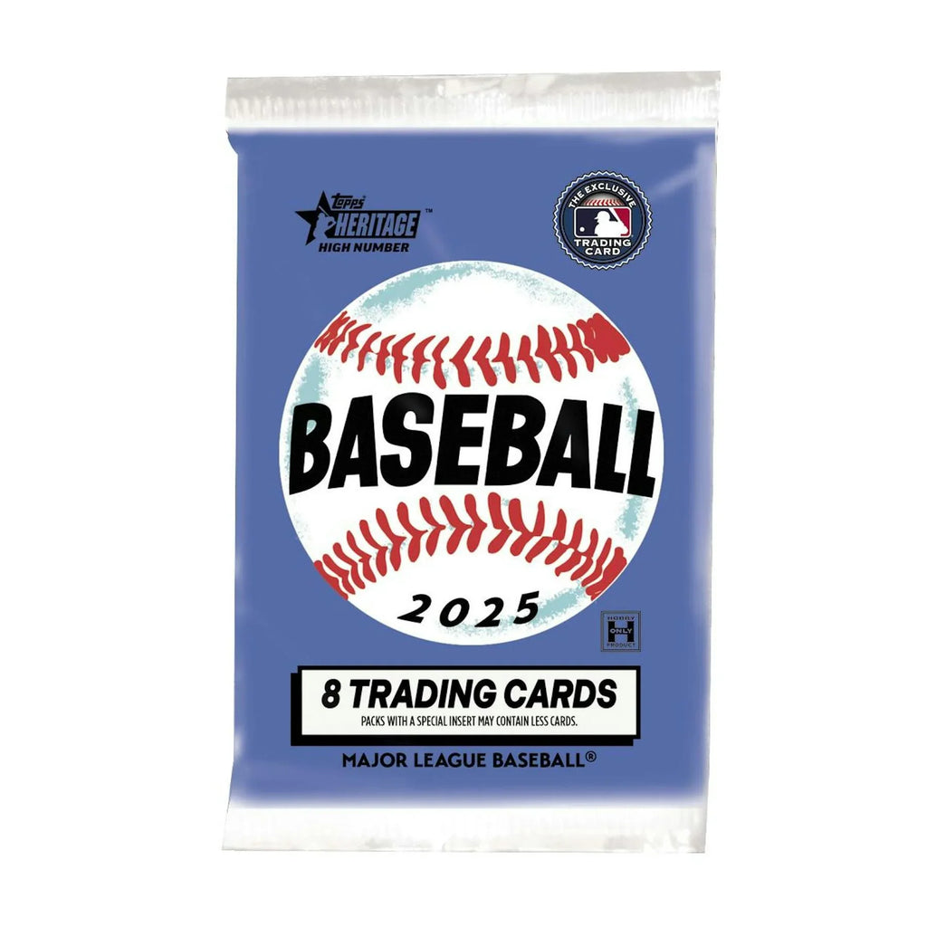 2025 Topps Heritage High Number Baseball Hobby 12 Box Case (Ships Sealed Only)