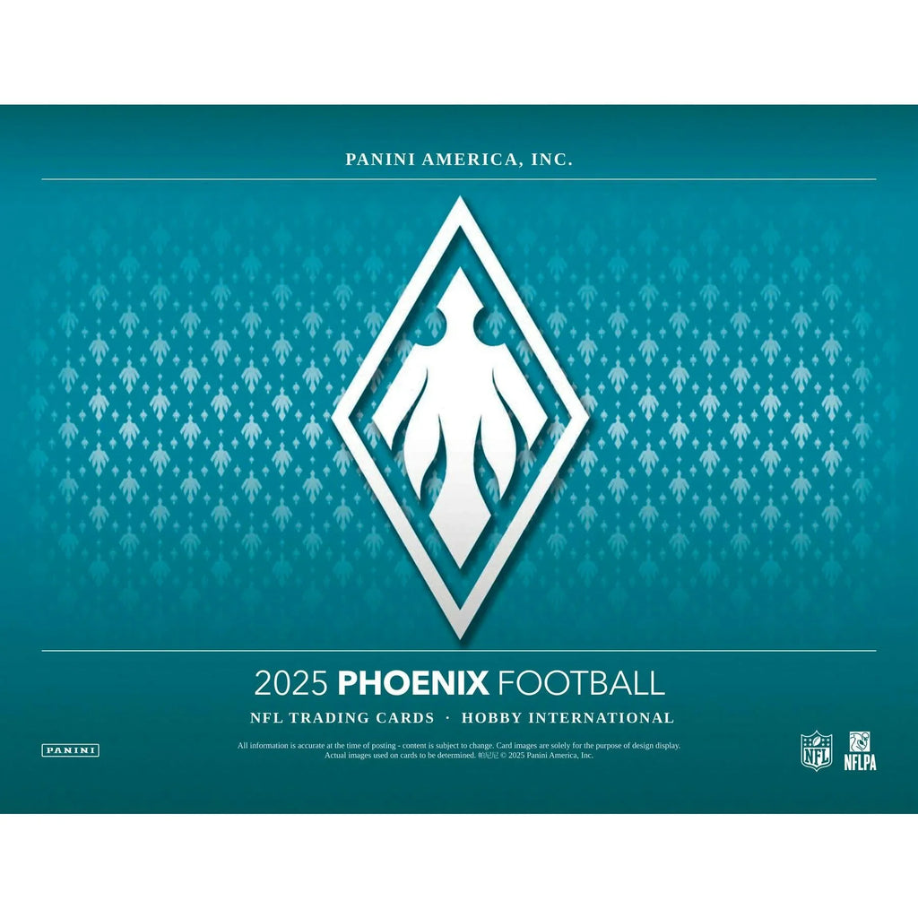 2025 Panini Phoenix Football Hobby International Mega Box (Ships Sealed Only)