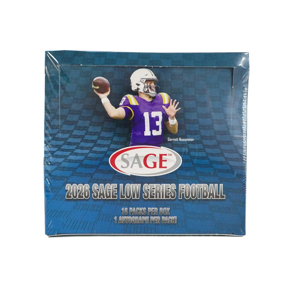 2026 Sage Low Series Football Hobby Box (Ships Sealed Only)