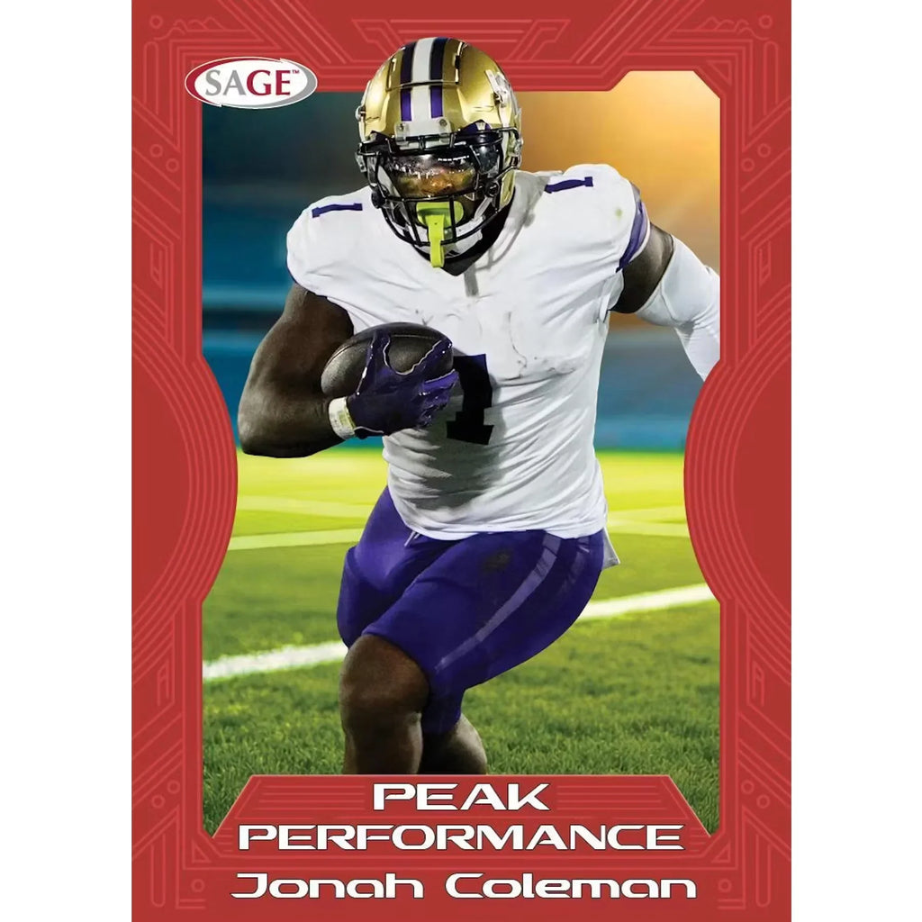 2026 Sage Low Series Football Hobby 16 Box Case (Ships Sealed Only) - D