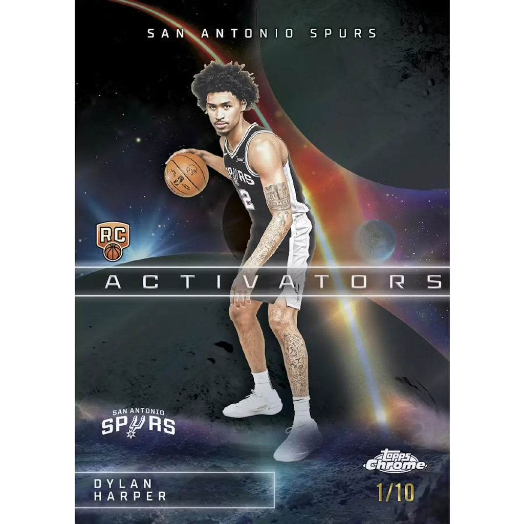 2025 26 Topps Chrome Basketball Blaster Box (Ships Sealed Only)