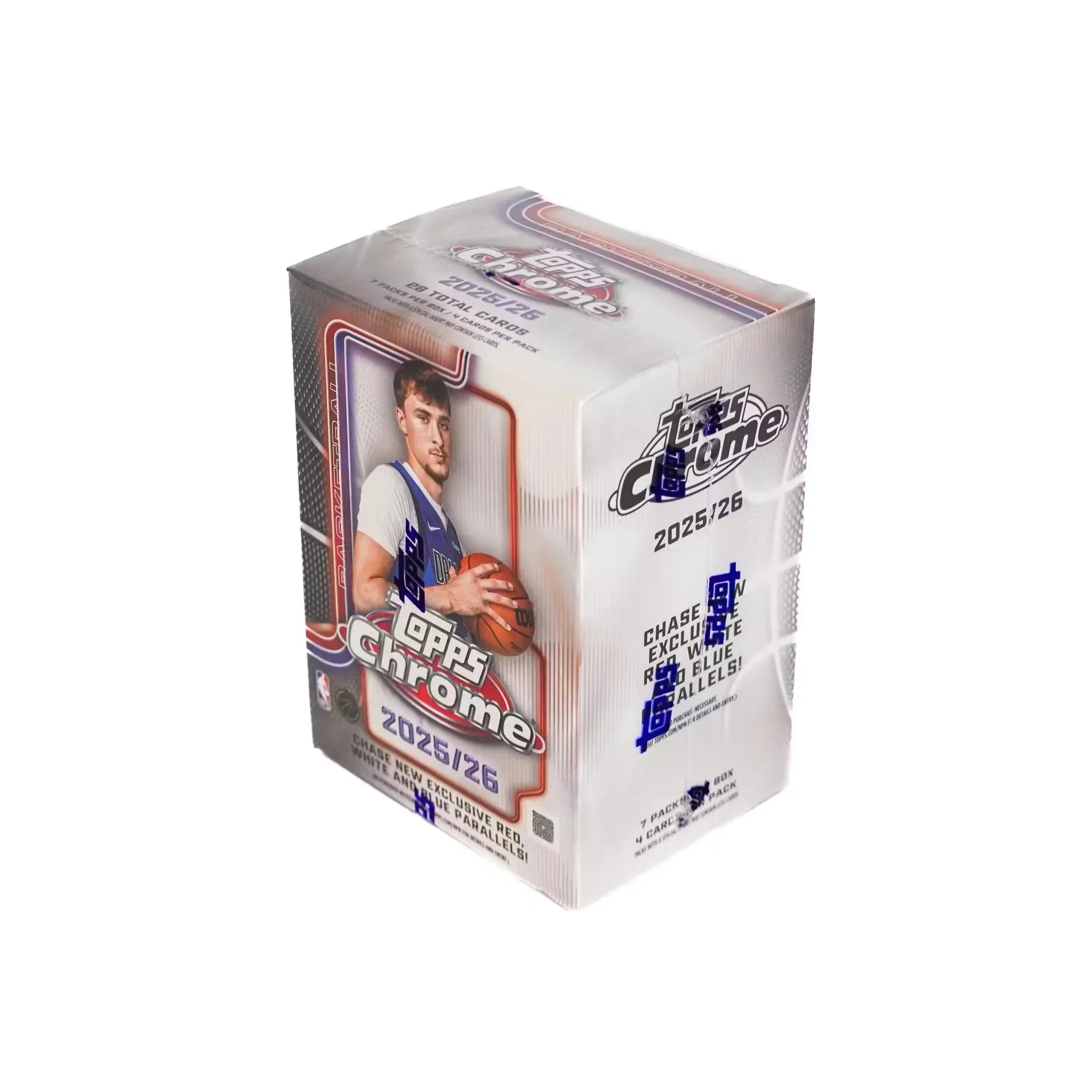 2025 26 Topps Chrome Basketball Blaster Box (Ships Sealed Only)