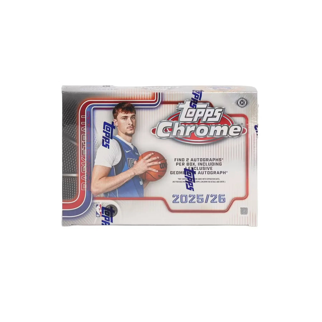 2025 26 Topps Chrome Basketball Delight Box (Ships Sealed Only)