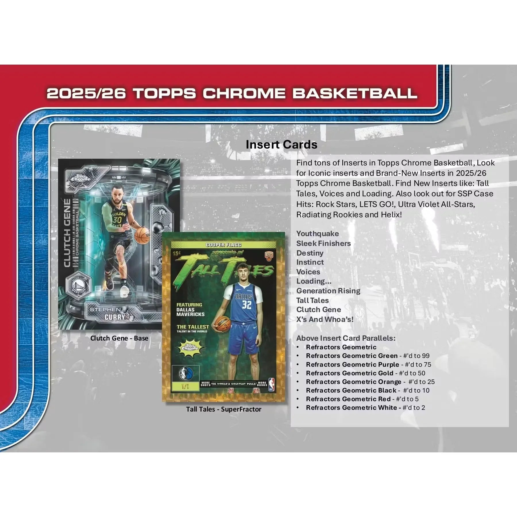 2025 26 Topps Chrome Basketball Delight Box (Ships Sealed Only)