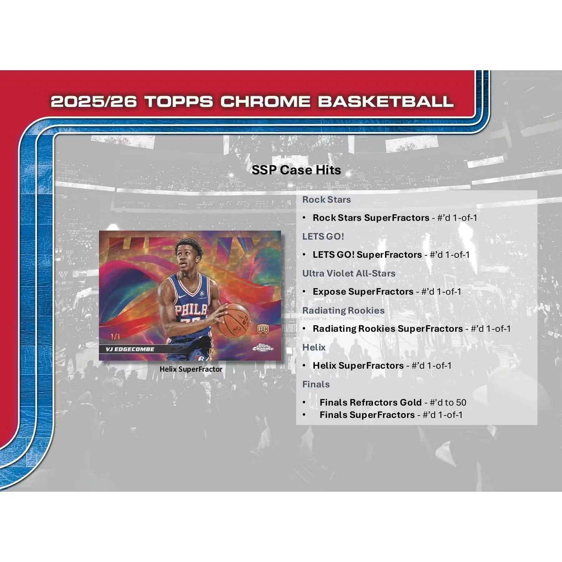 2025 26 Topps Chrome Basketball Delight Box (Ships Sealed Only)