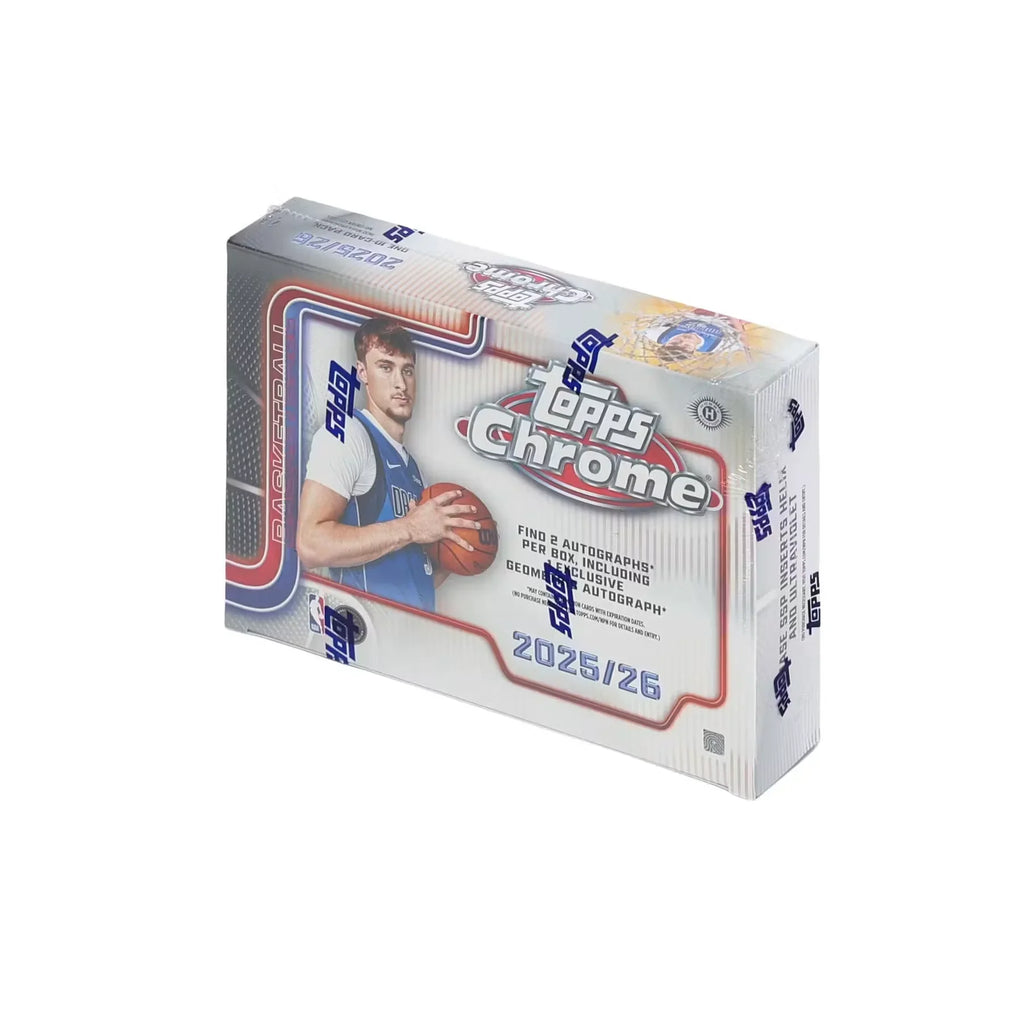 2025 26 Topps Chrome Basketball Delight Box (Ships Sealed Only)