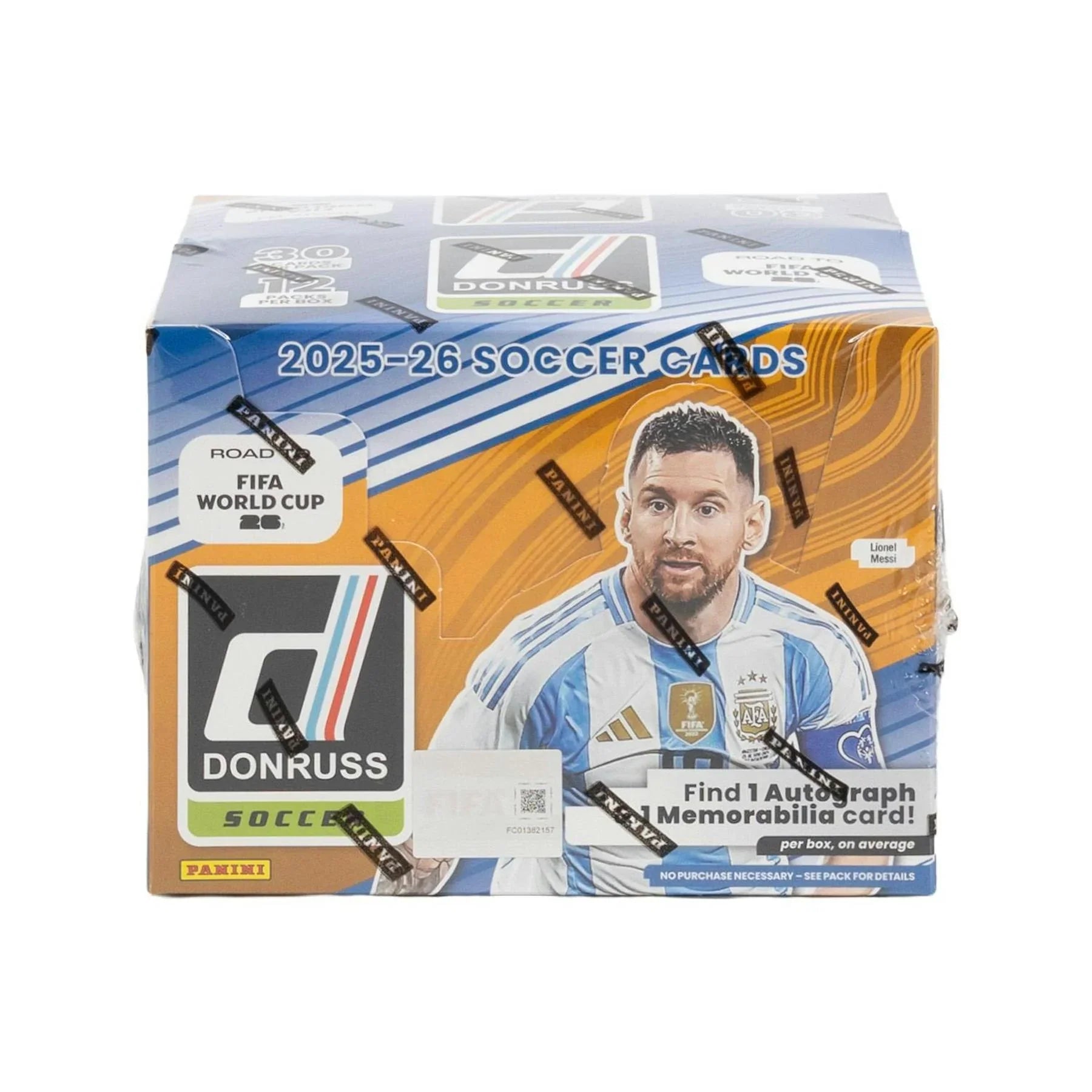 2025 26 Panini Donruss Road to FIFA World Cup Soccer Hobby Box (Ships Sealed Only)