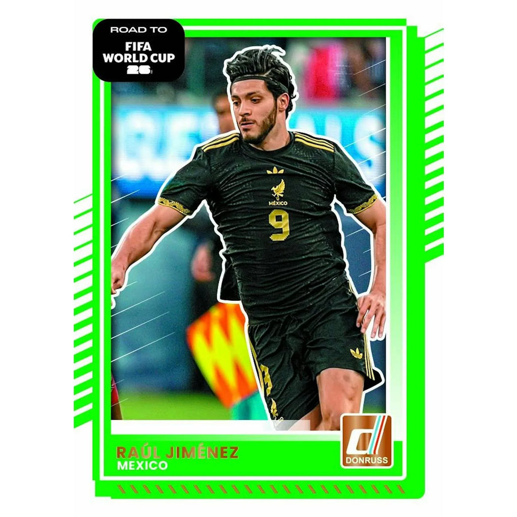 2025 26 Panini Donruss Road to FIFA World Cup Soccer Hobby Box (Ships Sealed Only)