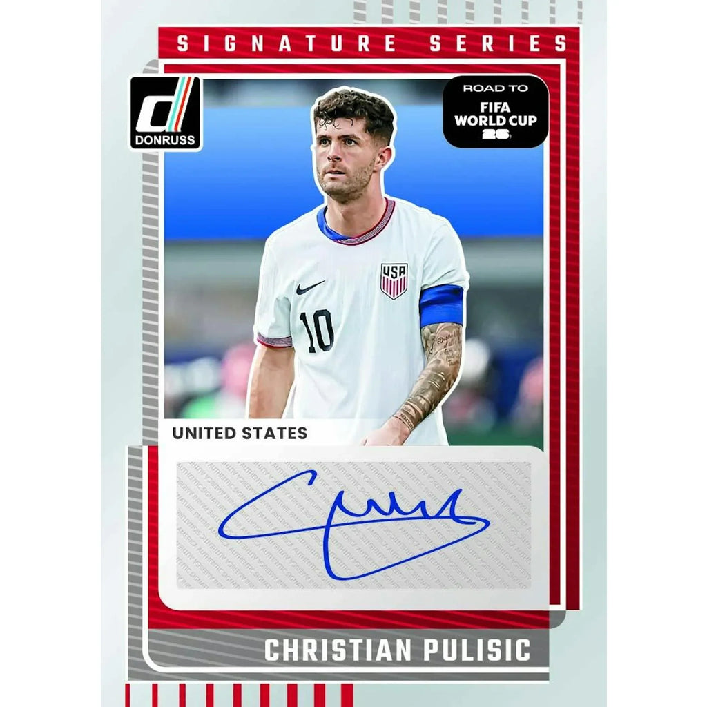 2025 26 Panini Donruss Road to FIFA World Cup Soccer Hobby Box (Ships Sealed Only)