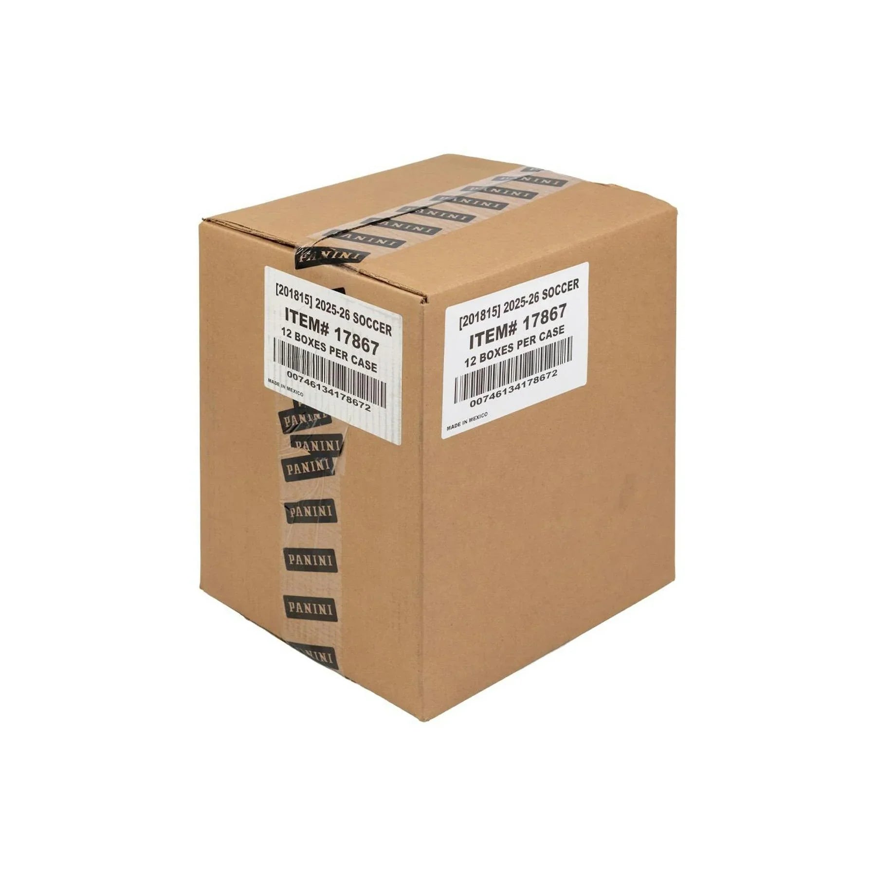 2025 26 Panini Donruss Road to FIFA World Cup Soccer Hobby 12 Box Case (Ships Sealed Only)