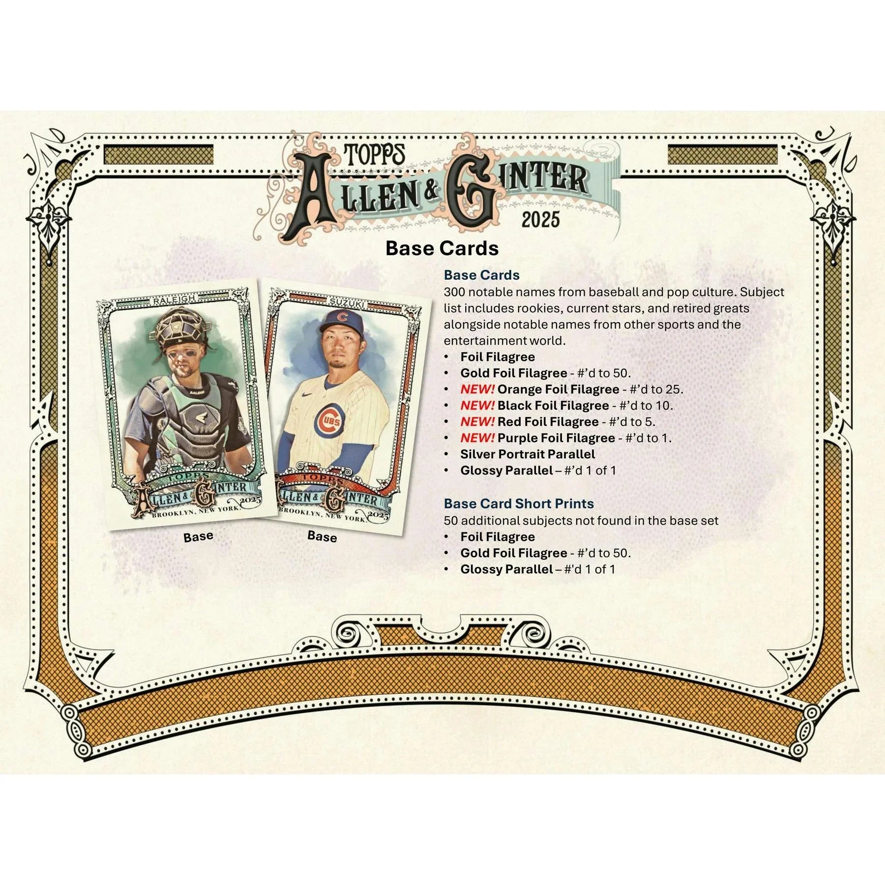 2025 Topps Allen Ginter Baseball Jumbo Value Pack Case 108 Ct (Ships Sealed Only)