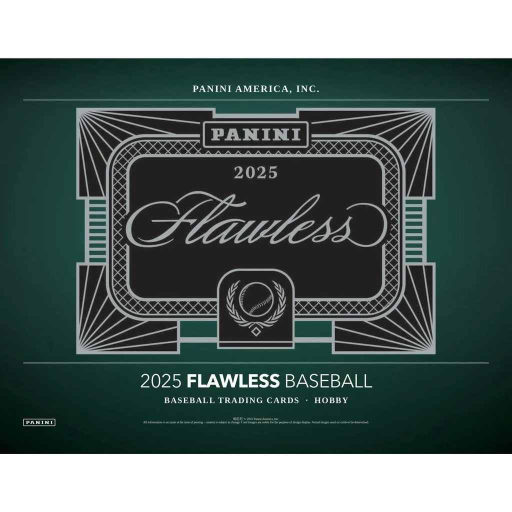 2025 Panini Flawless Baseball Hobby Box (Ships Sealed Only) - D
