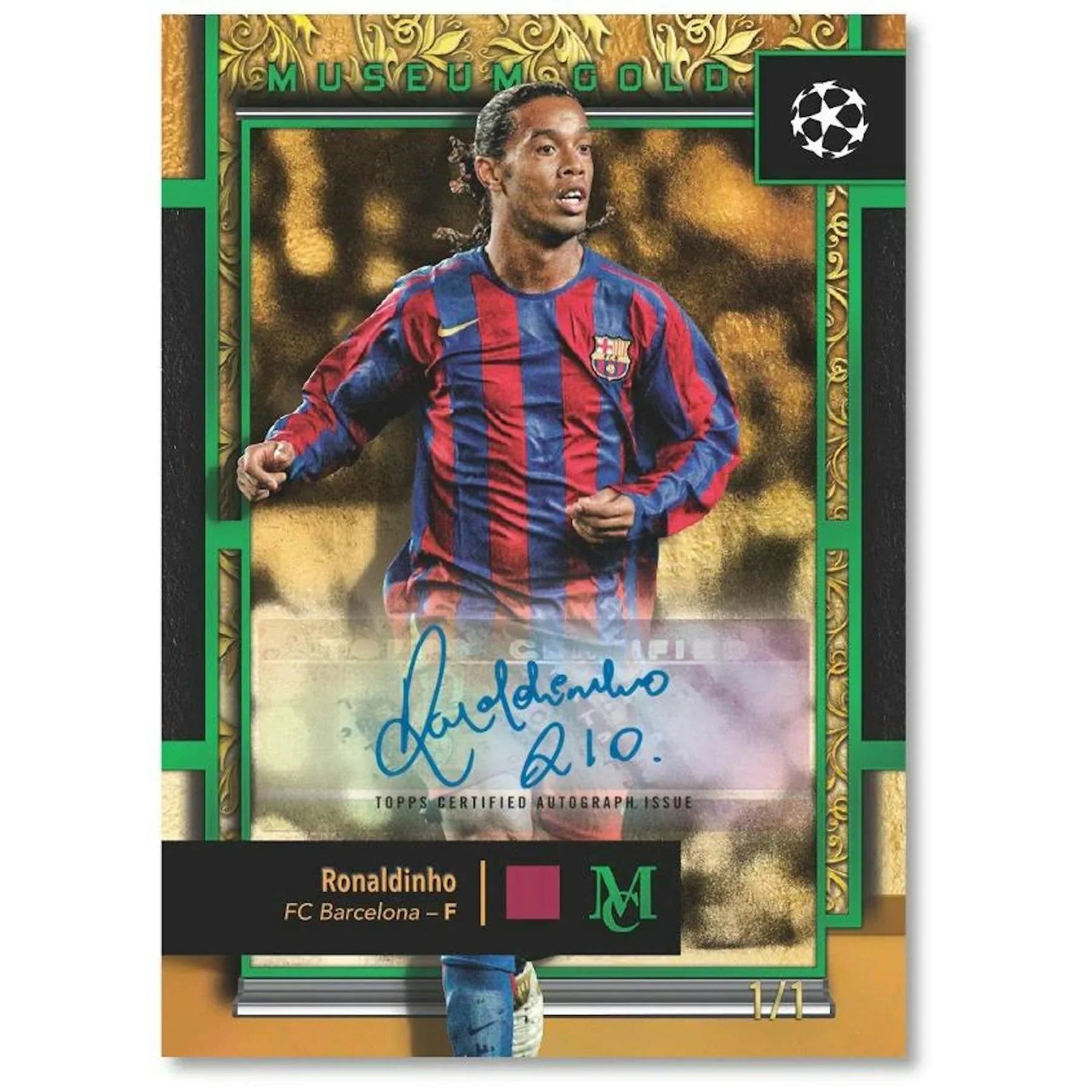 2024 25 Topps UEFA Club Competitions Museum Collection Hobby Box (Ships Sealed Only) - D
